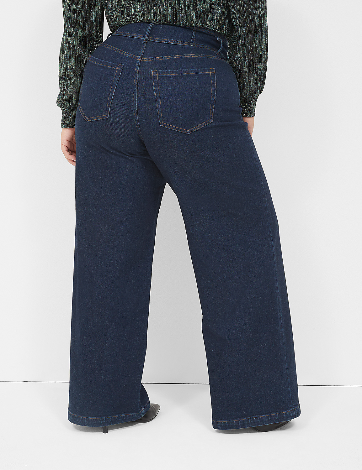 Ultra High-Rise Wide Leg Jean Product Image 2