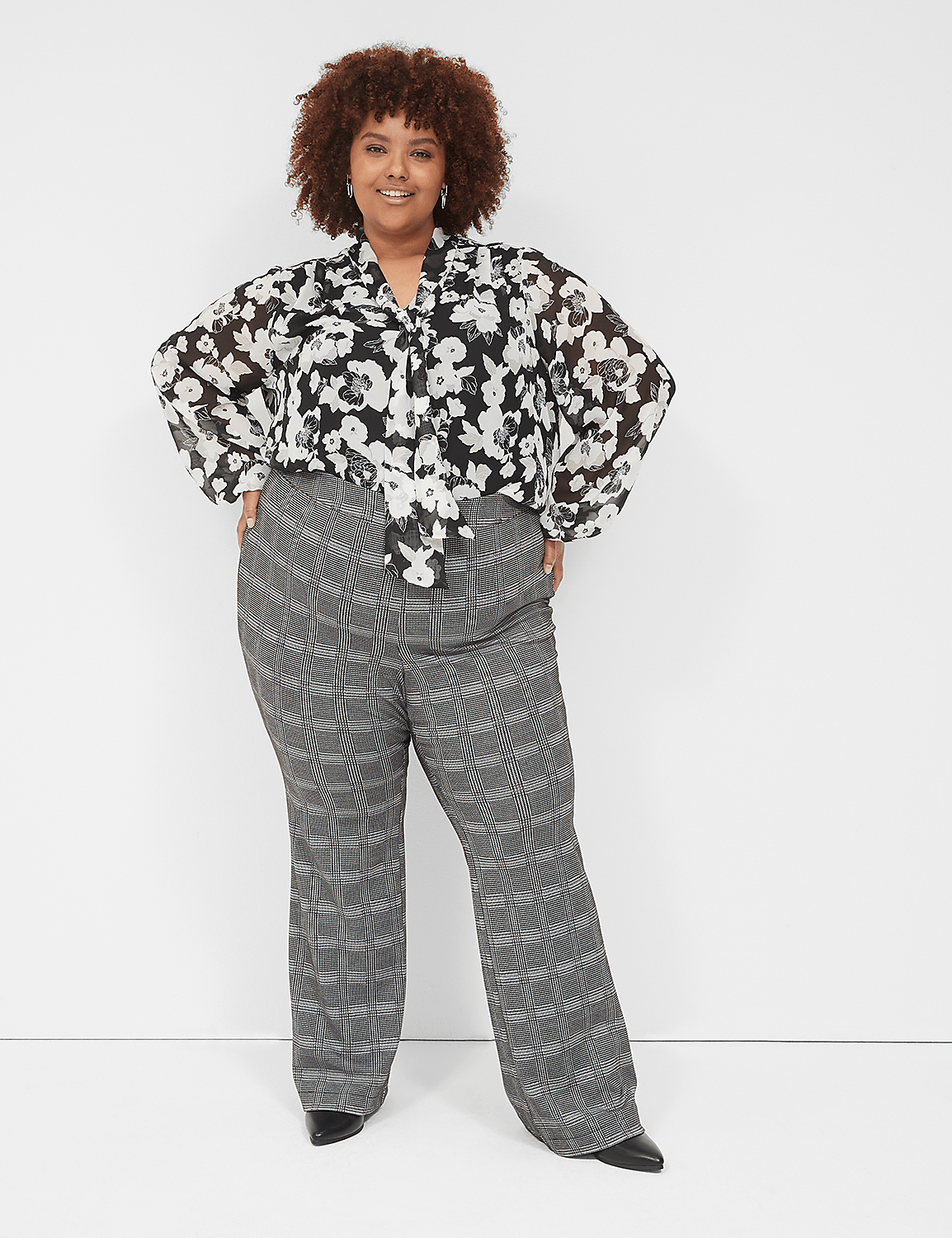 Pull-On Ponte High-Rise Boot Pant Product Image 3