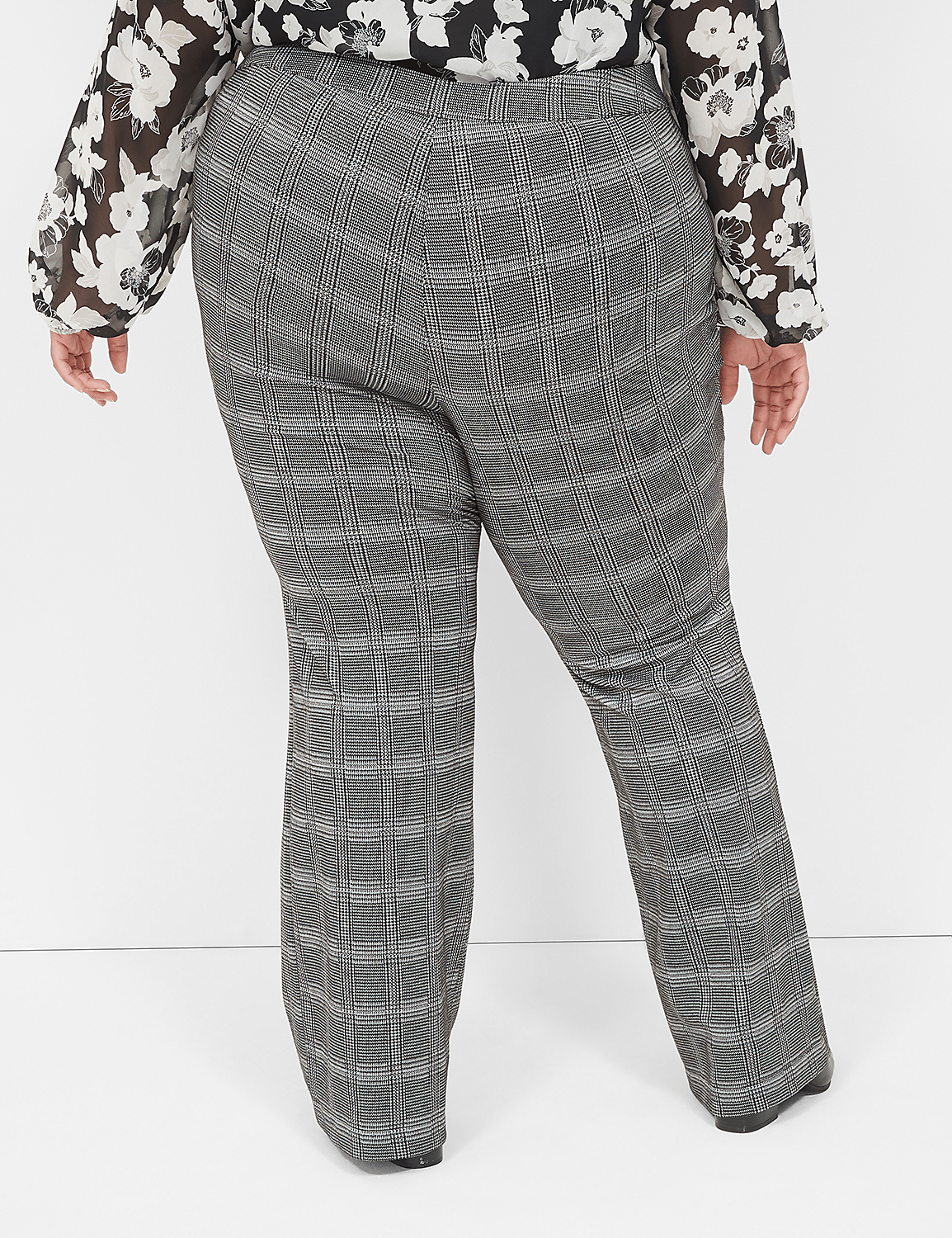 Pull-On Ponte High-Rise Boot Pant Product Image 2