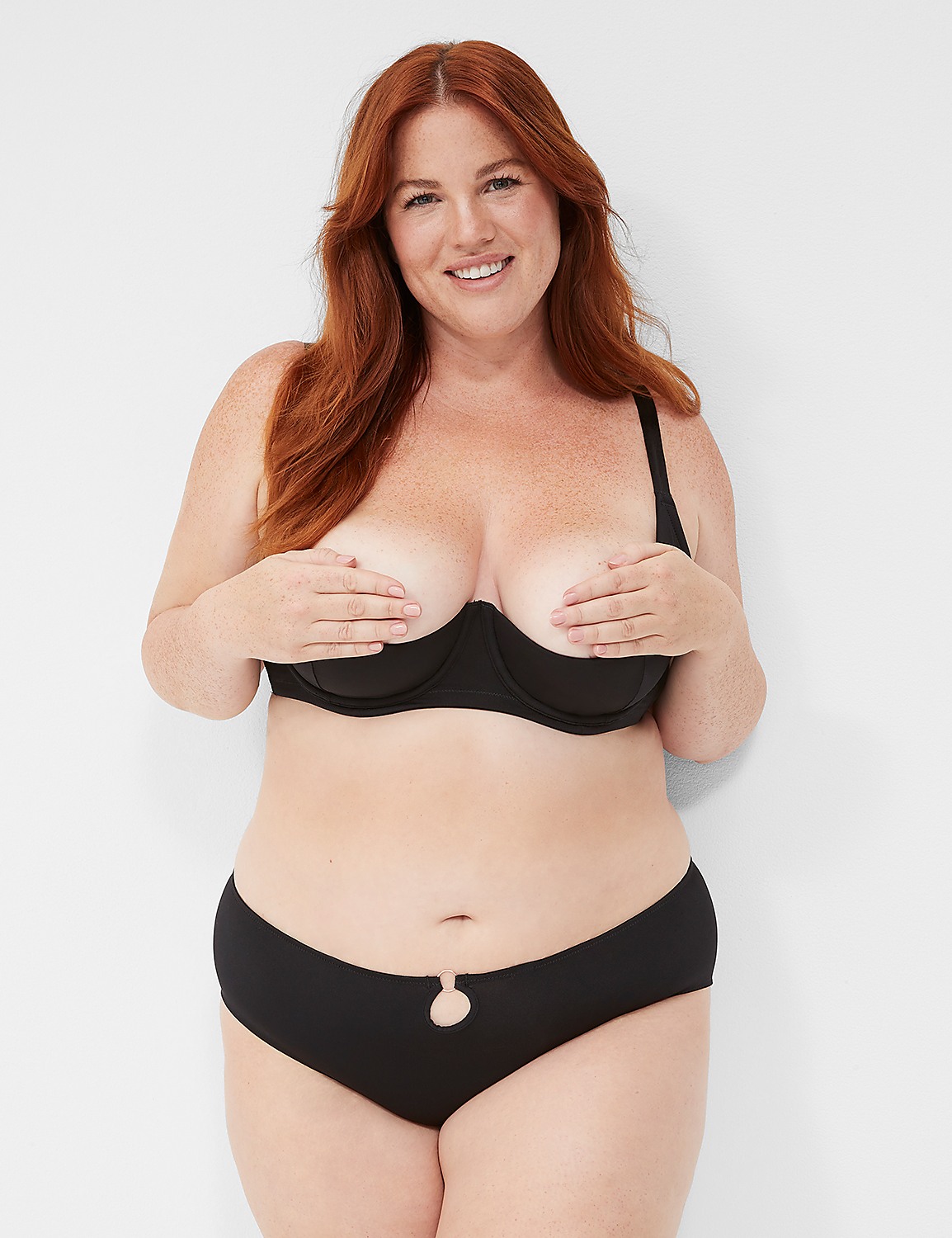 Chain Quarter Cup Bra Product Image 5