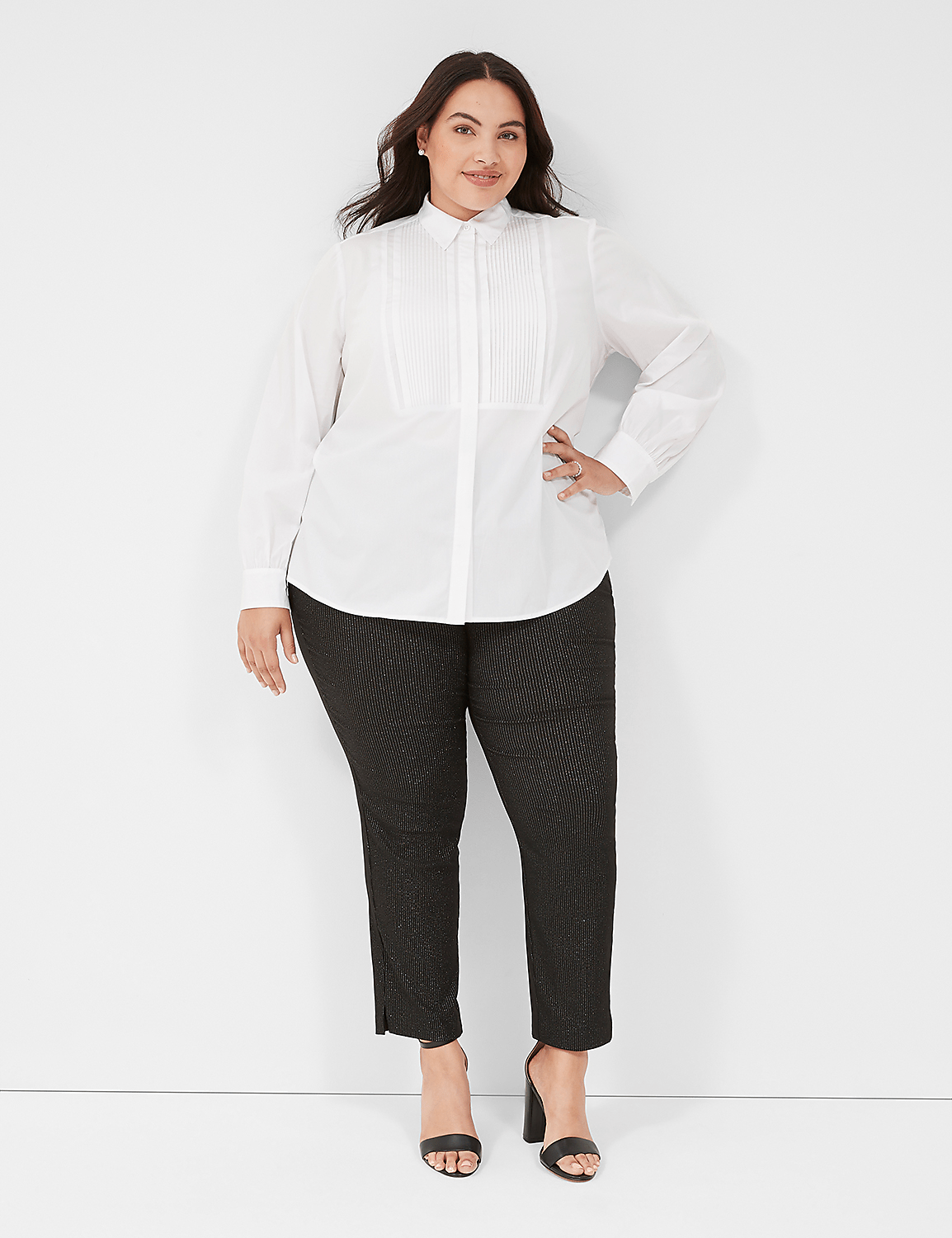 Lurex Slim Ankle 4-Season Pant Product Image 3