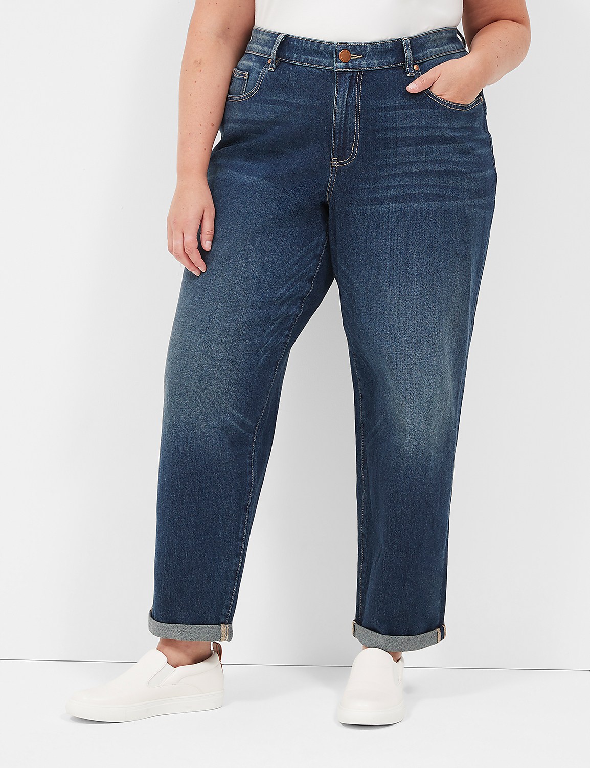 Boyfriend Fit Jean Product Image 3