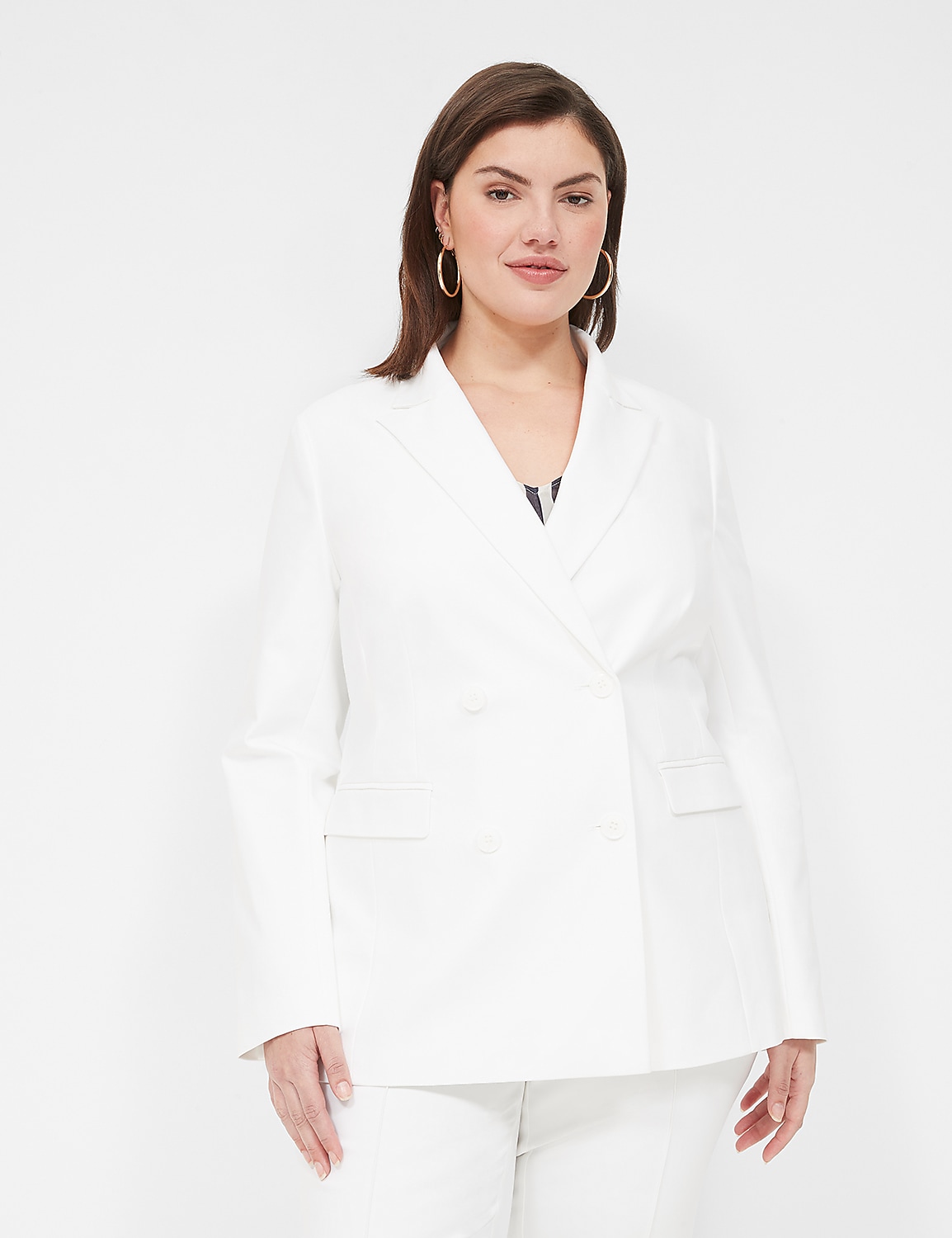 Double-Breasted Blazer Product Image 1