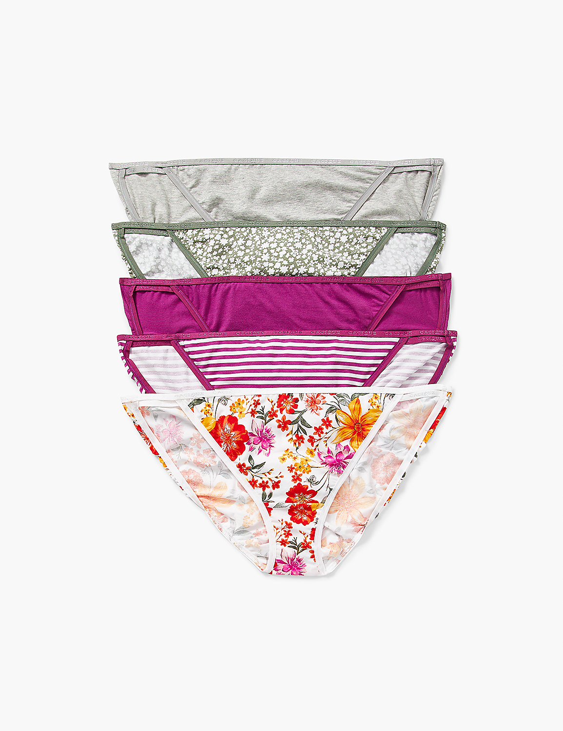 Cotton Double-String Bikini Panty - 5-Pack Product Image 1