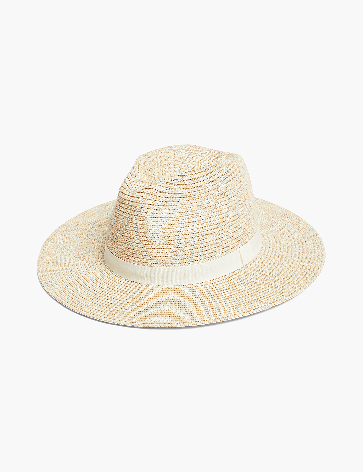 Straw Fedora With Adjustable Interior Tie Product Image 1
