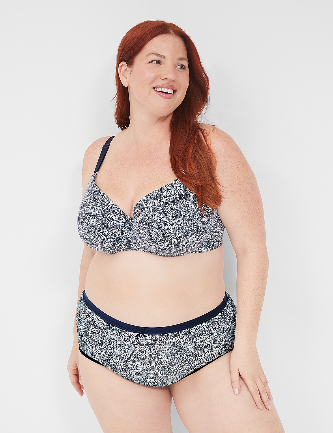 No-Show Full Brief Panty Product Image 1