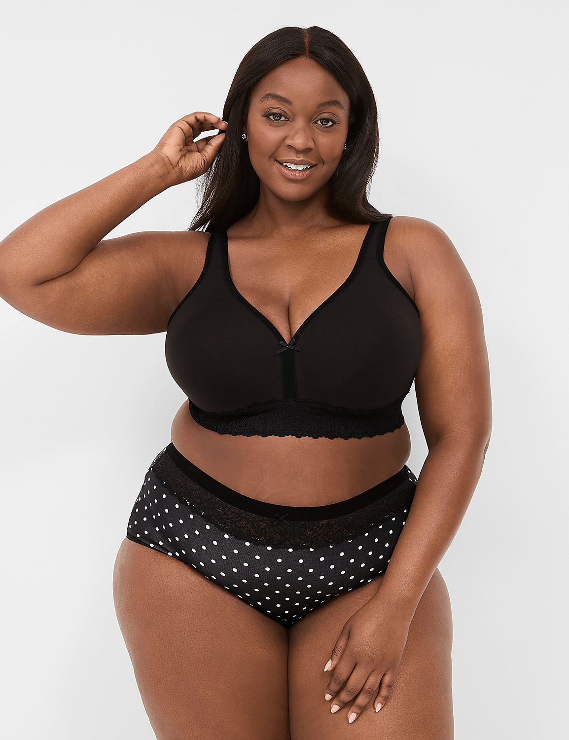Cotton Lightly Lined No-Wire Bra - thumbnail 5