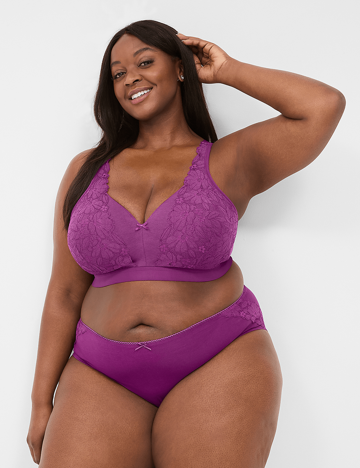 Cotton Hipster Lace-Back Panty - thumbnail 8