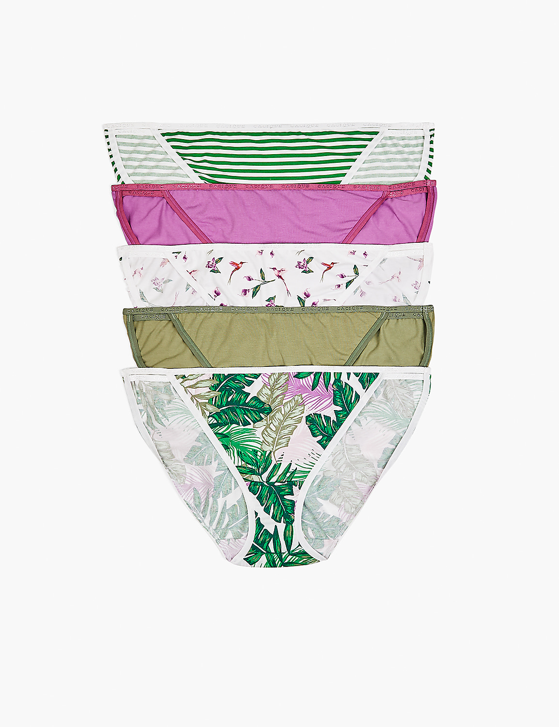 Cotton Double-String Bikini Panty - 5-Pack - thumbnail 8