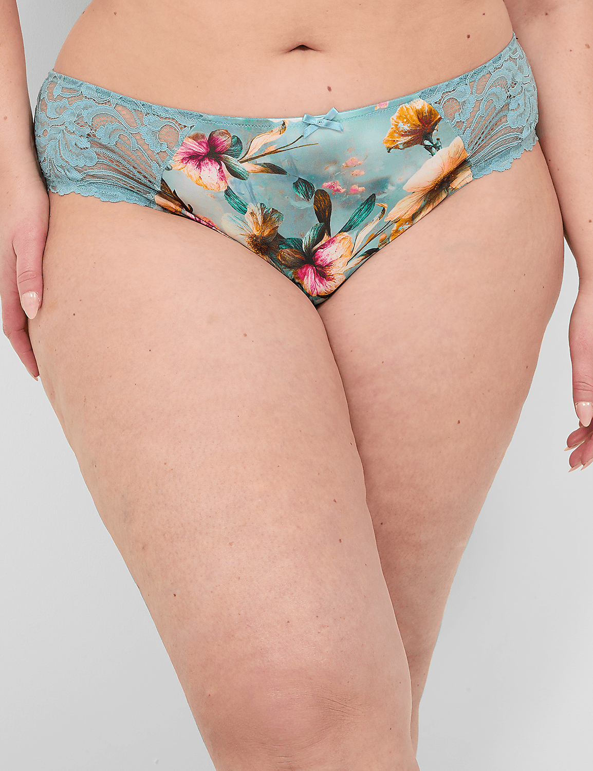 Lace-Back Cheeky Panty Product Image 1