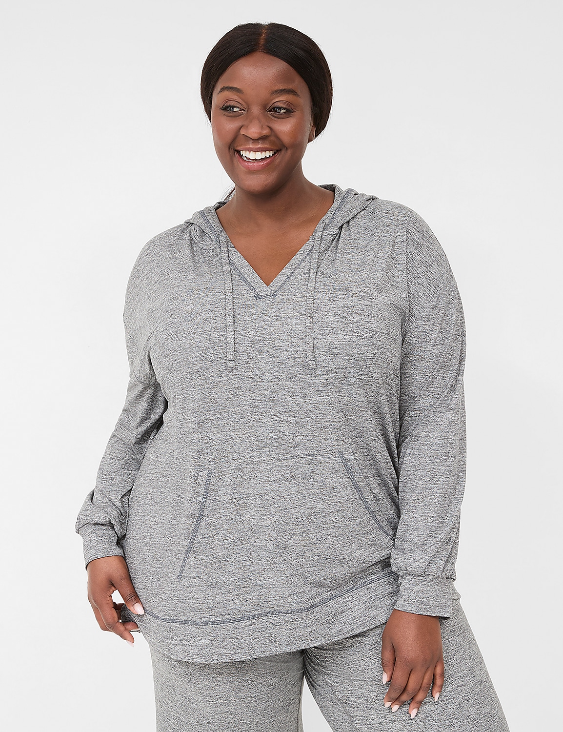 LIVI V-Neck LIVI Soft Hoodie Product Image 1