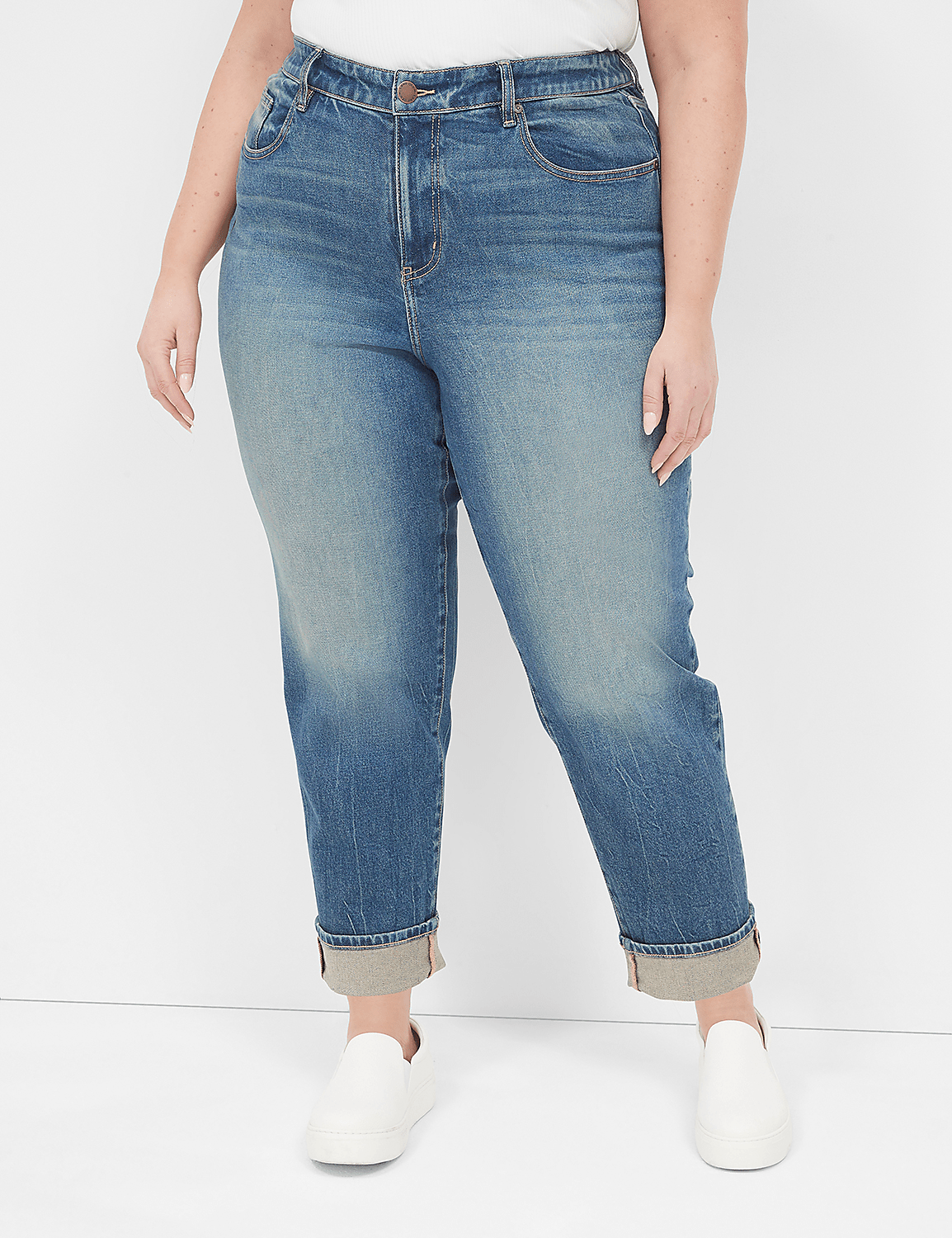 Boyfriend Fit Jean Product Image 1