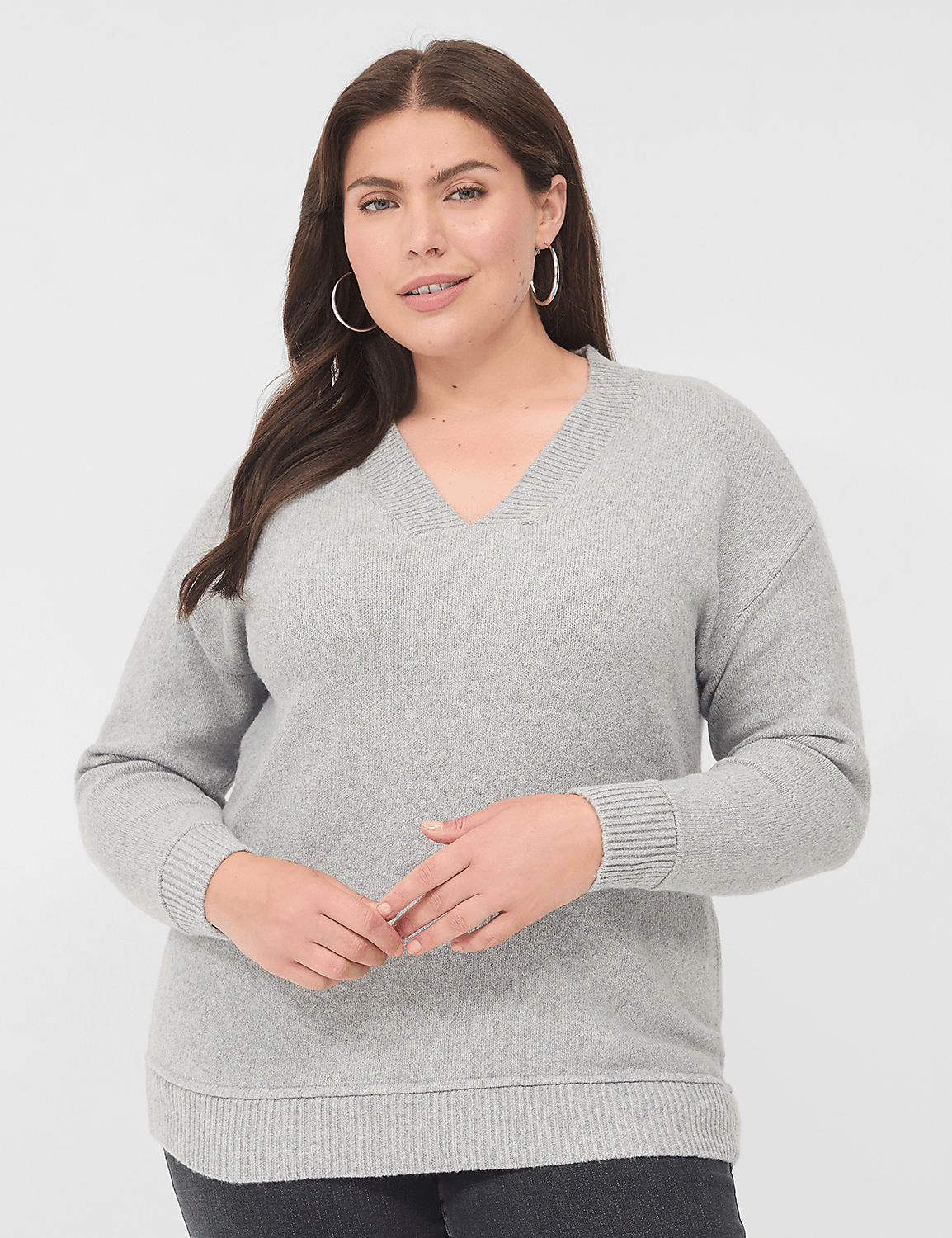 V-Neck Sweater Product Image 1