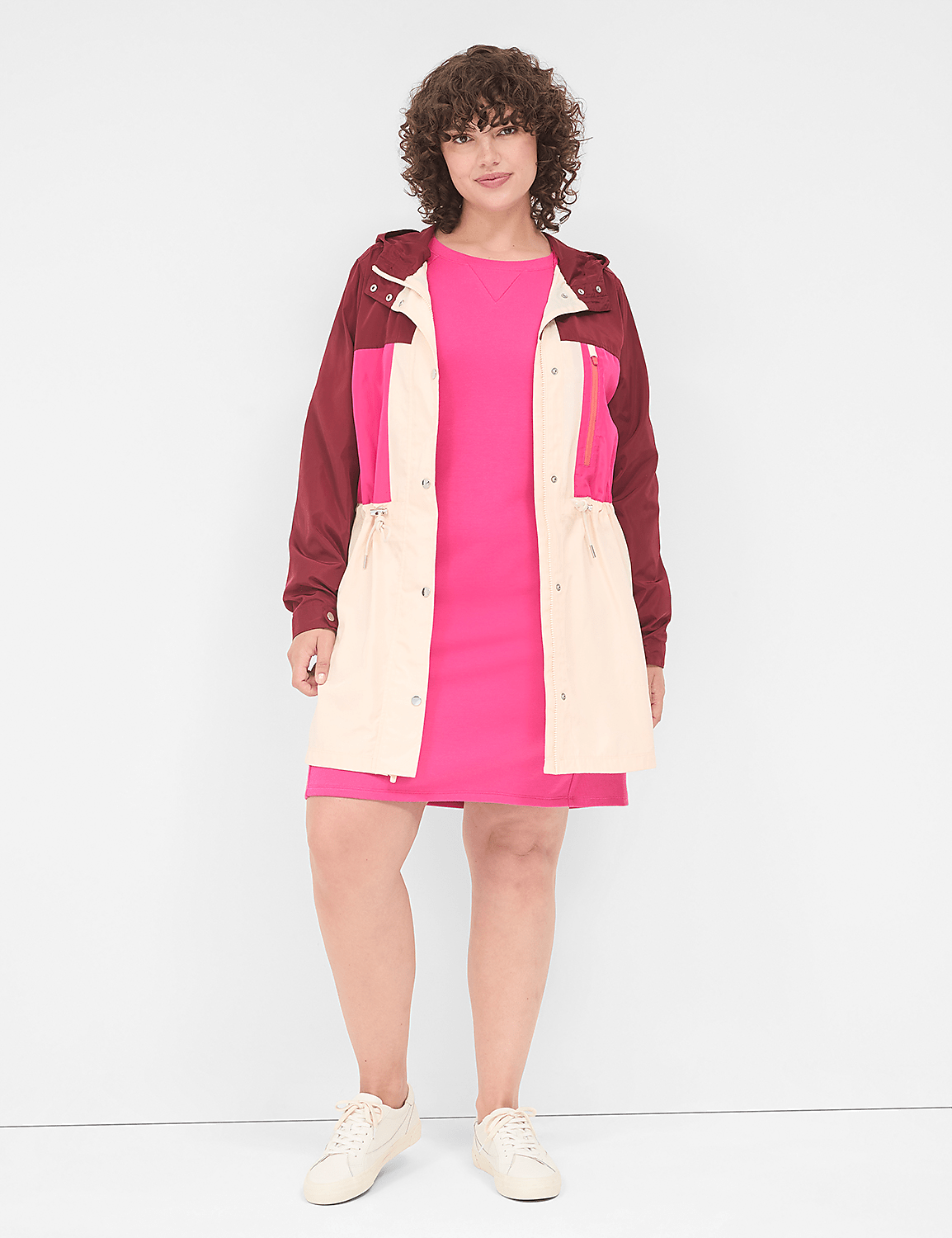 LIVI Full-Zip Water-Resistant Anorak Jacket Product Image 1