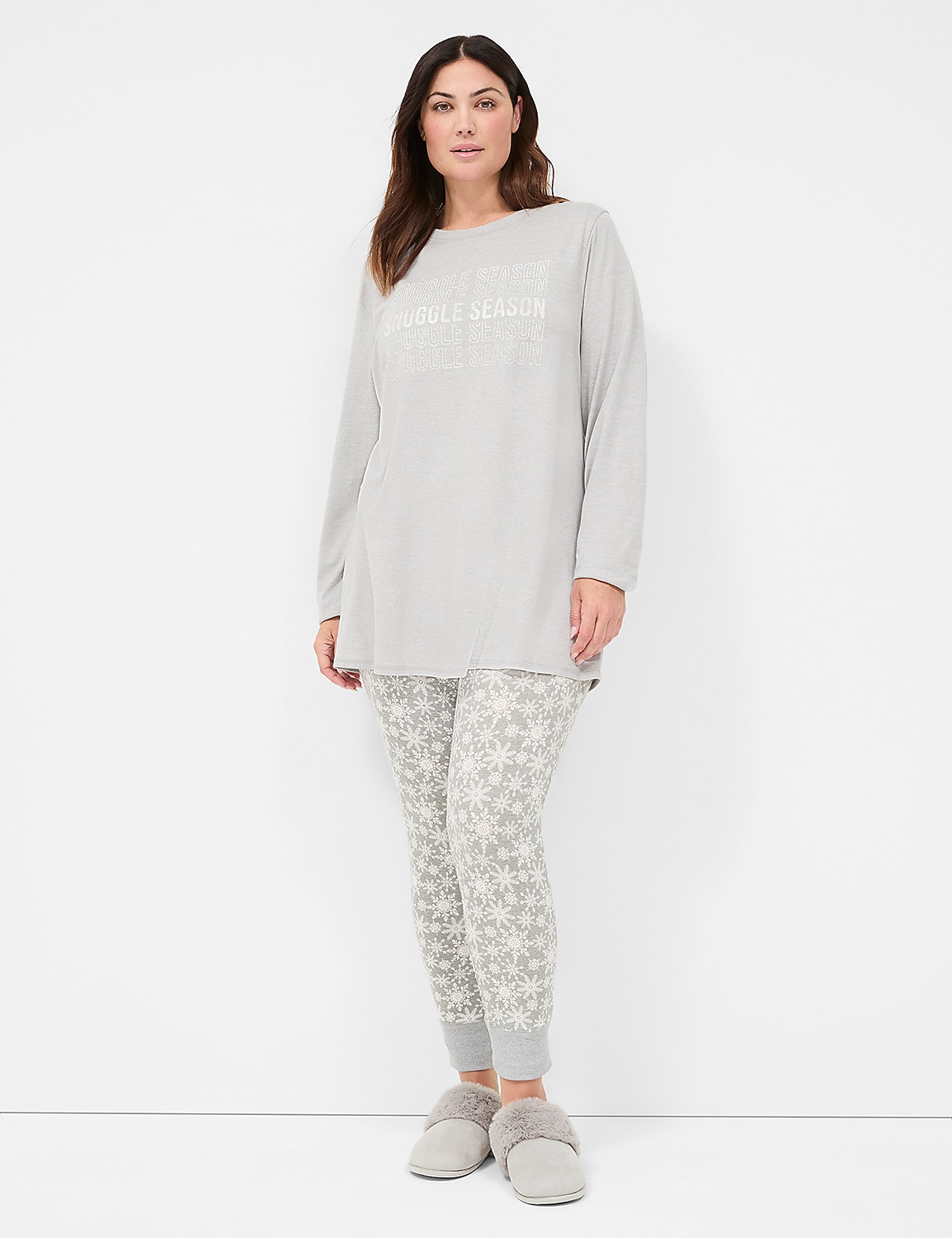 Comfy Cotton Tunic & Legging PJ Set Product Image 1