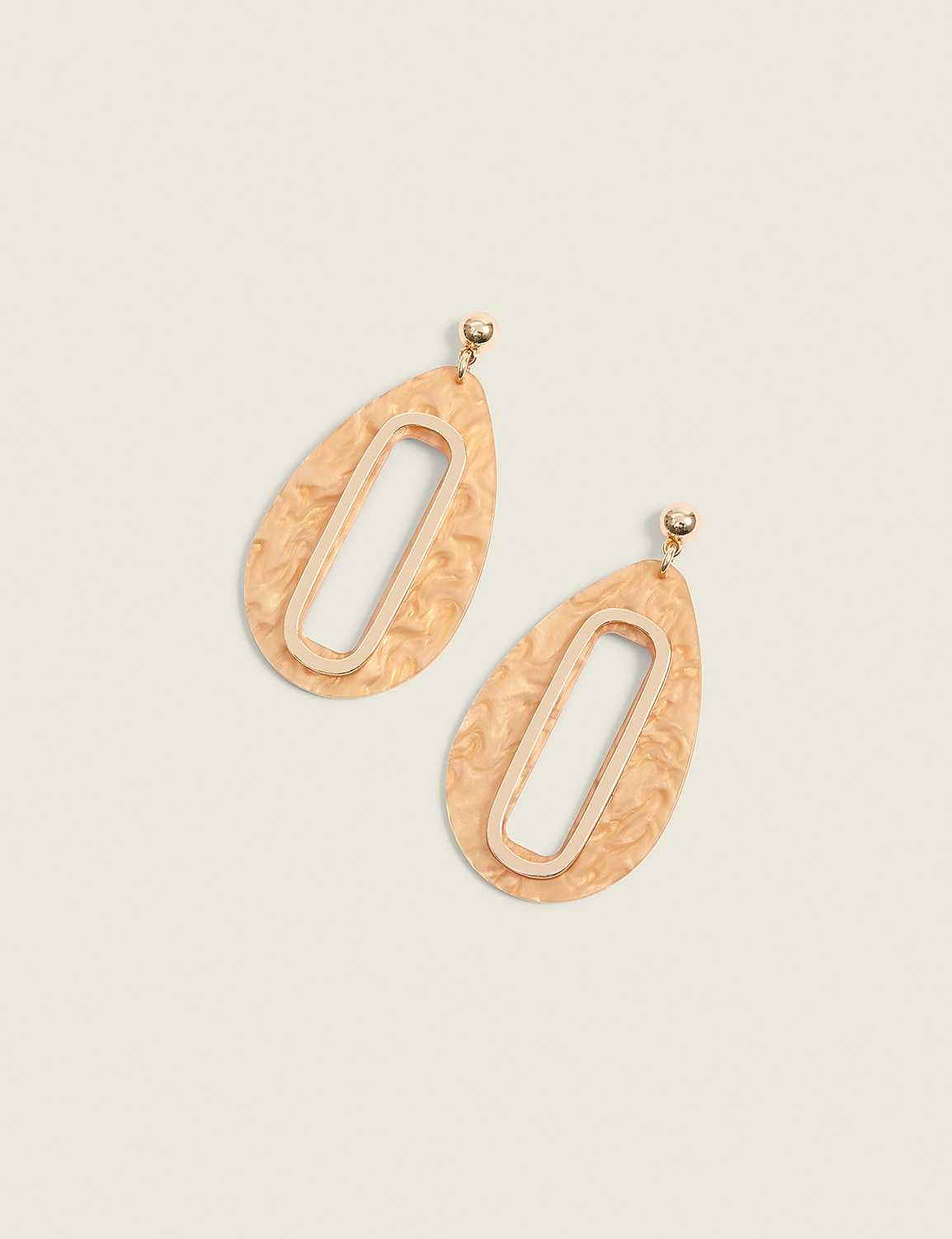 Autumn Neutrals Drop Earrings Product Image 1