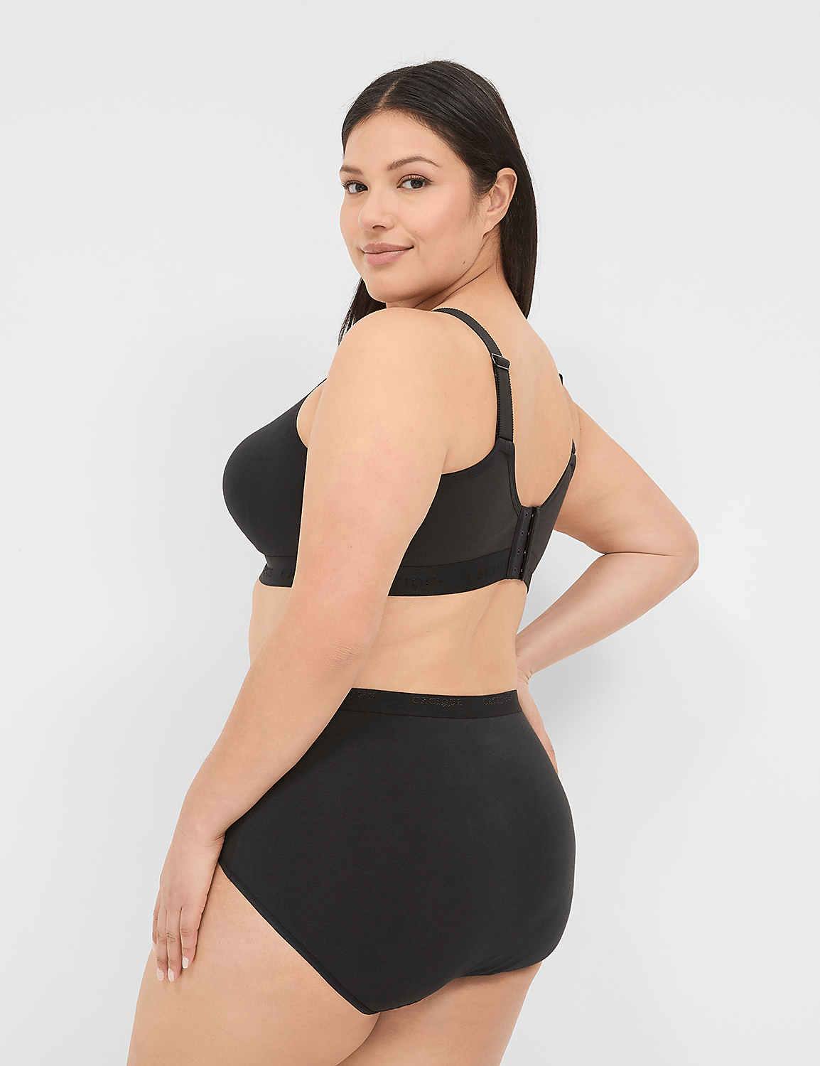 Cotton Scoop-Neck Unlined No-Wire Bra Product Image 8