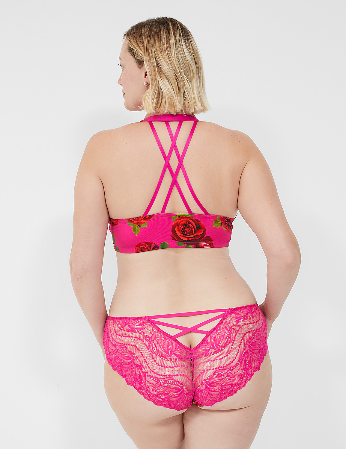 Lace-Back Cheeky Panty Product Image 2
