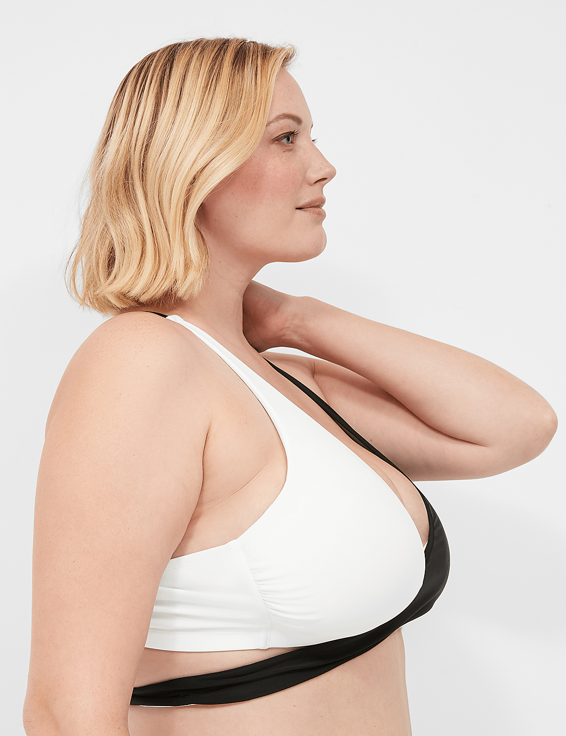 No-Wire Tie-Back Bikini Top Product Image 3