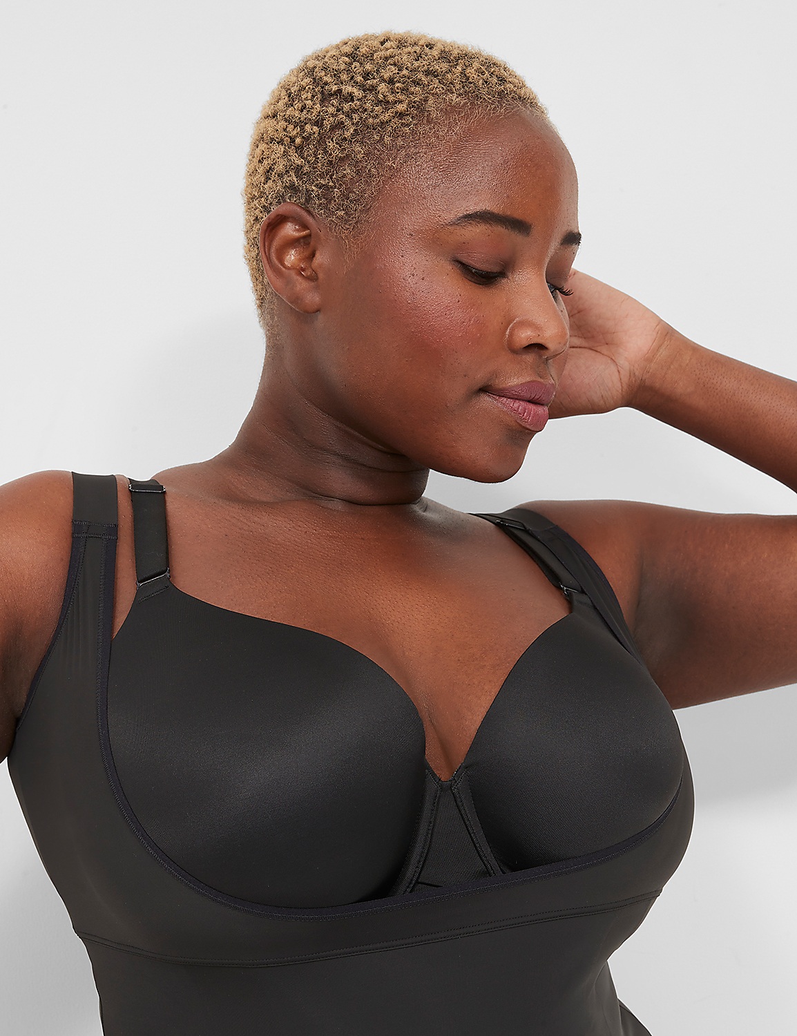 Firm Contouring Invisible Sculpt Open-Bust Thigh Shaper Product Image 3