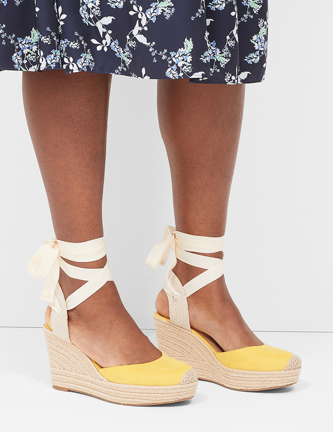 Dream Cloud Ankle-Tie Espadrille Wedge Product Image 3