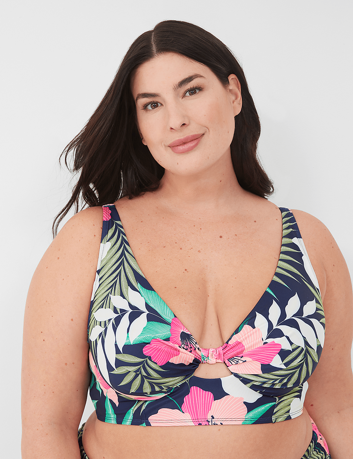 Underwire Knot-Front Bikini Top Product Image 4