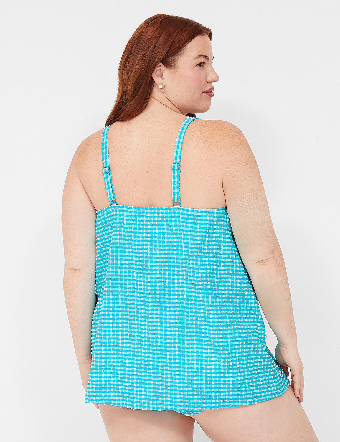 Underwire Balconette Tankini Top Product Image 2