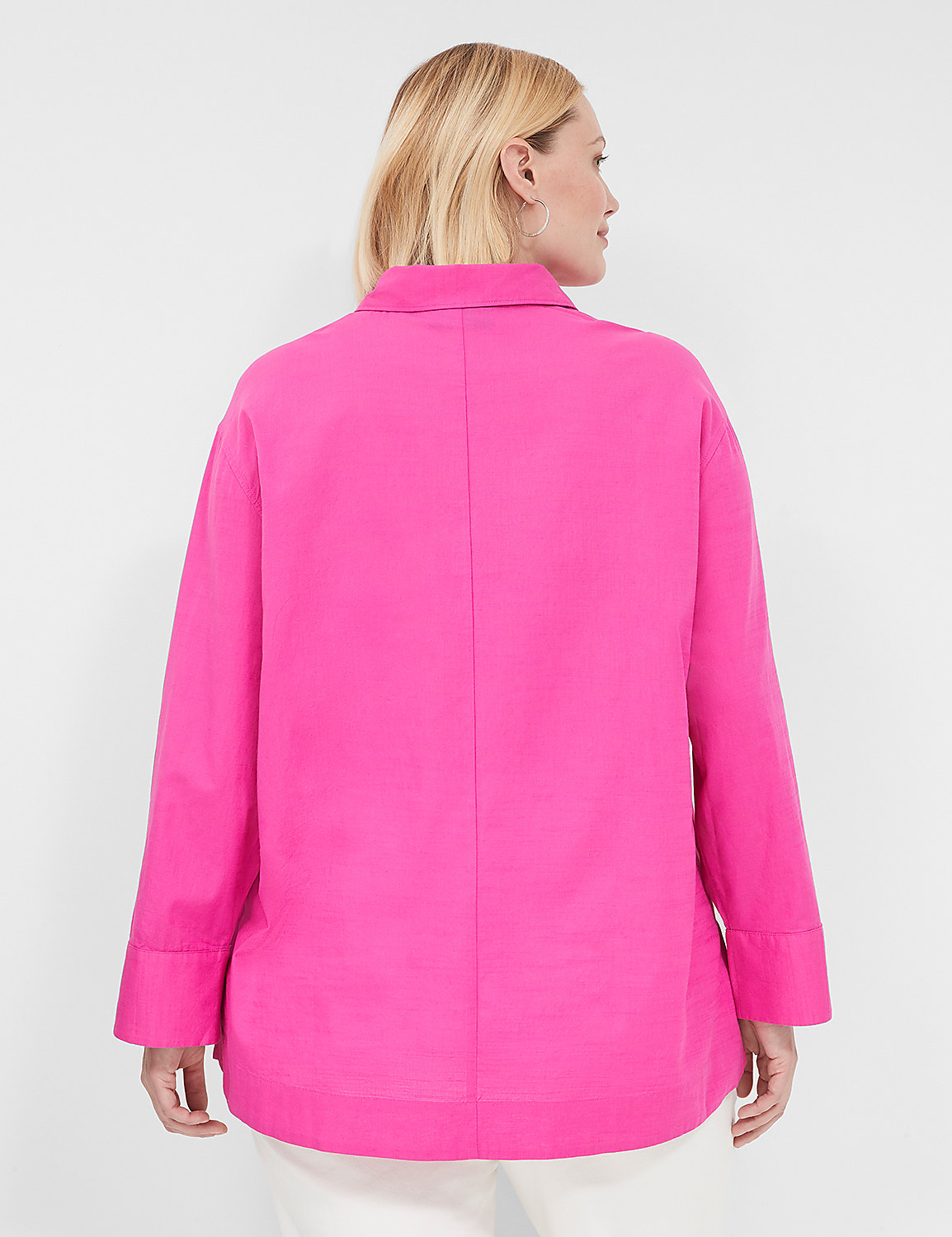 Relaxed Collared Embroidered Tunic | LaneBryant