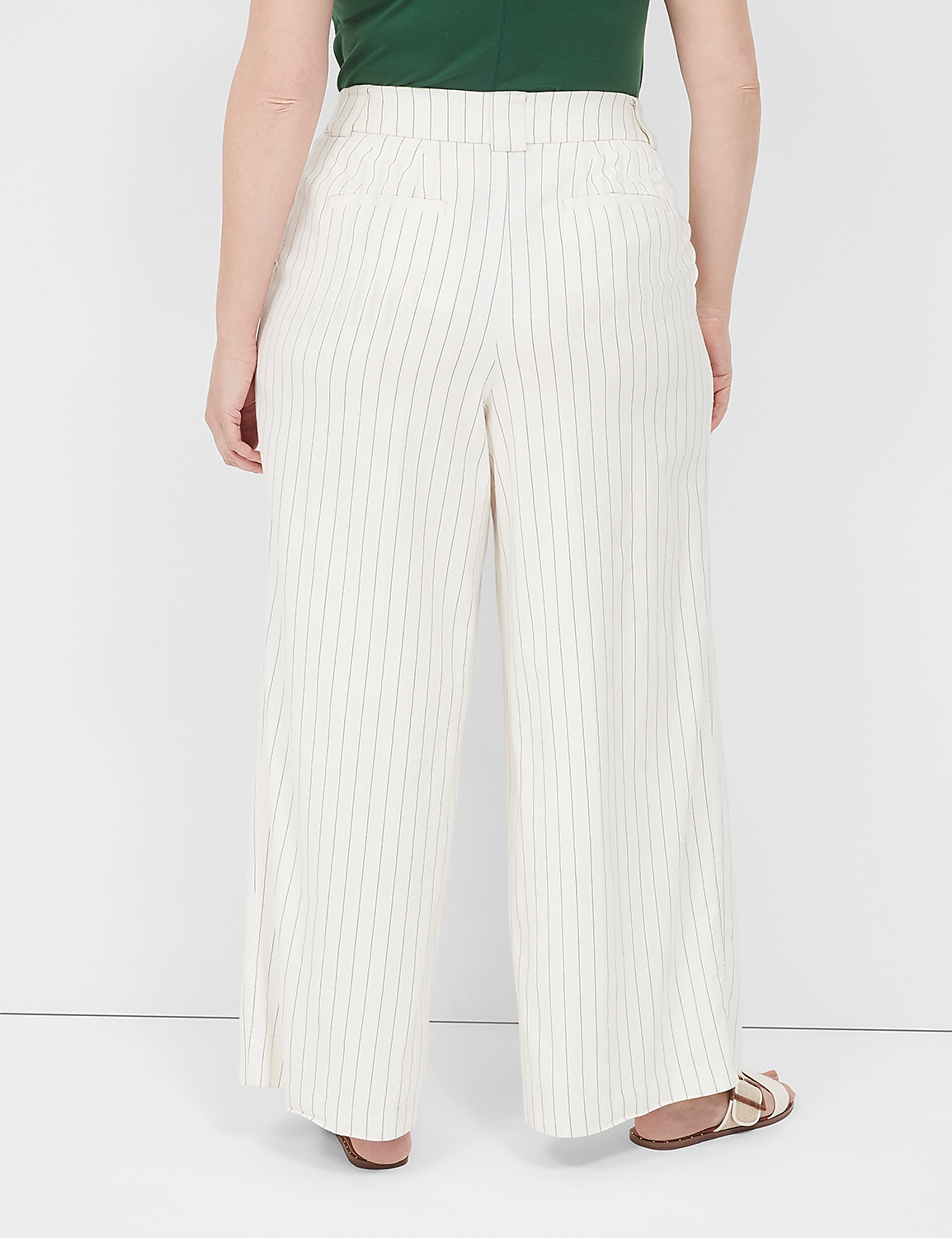 Pleated Wide Leg Pant Product Image 2