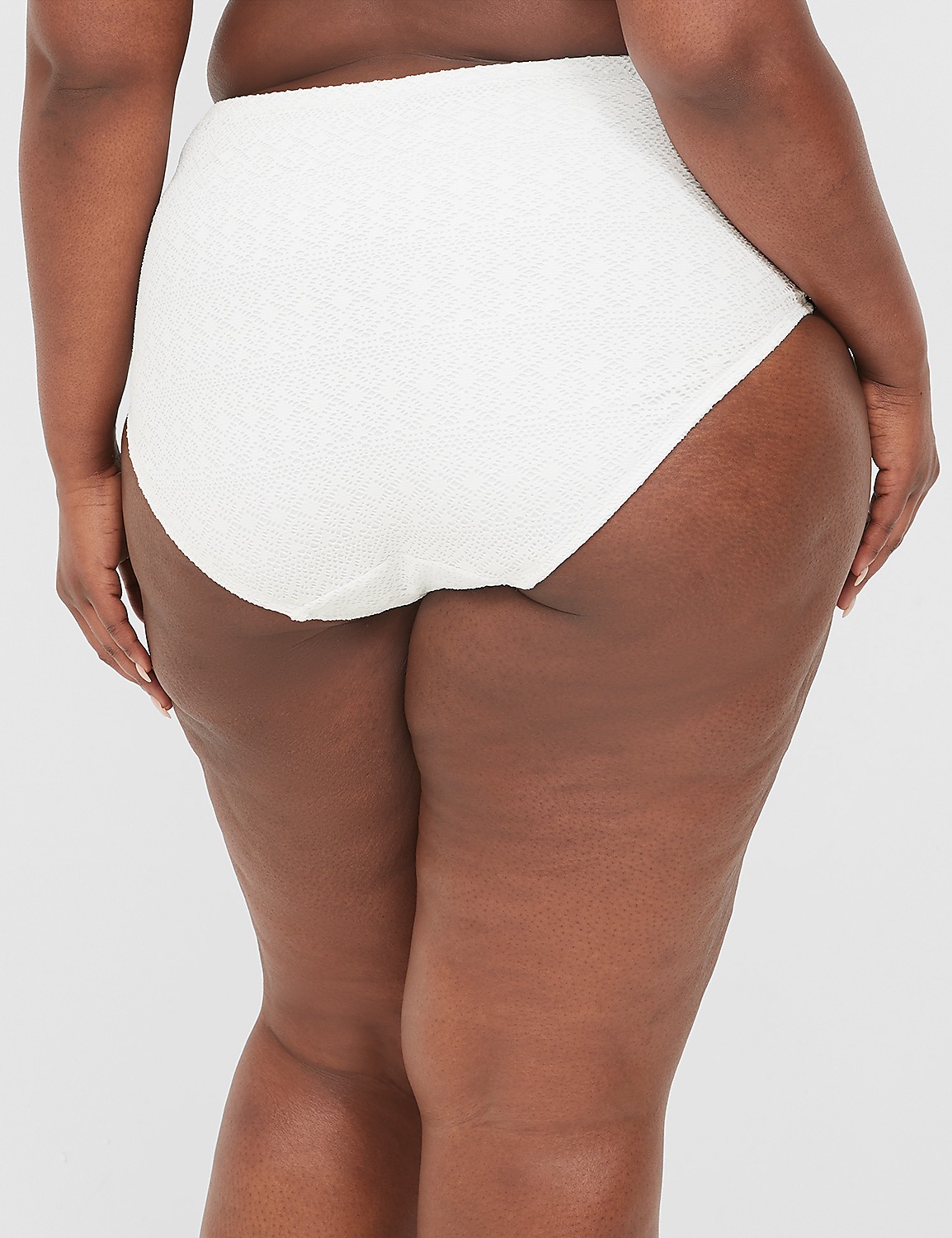Crochet Mid-Rise Swim Brief Product Image 2
