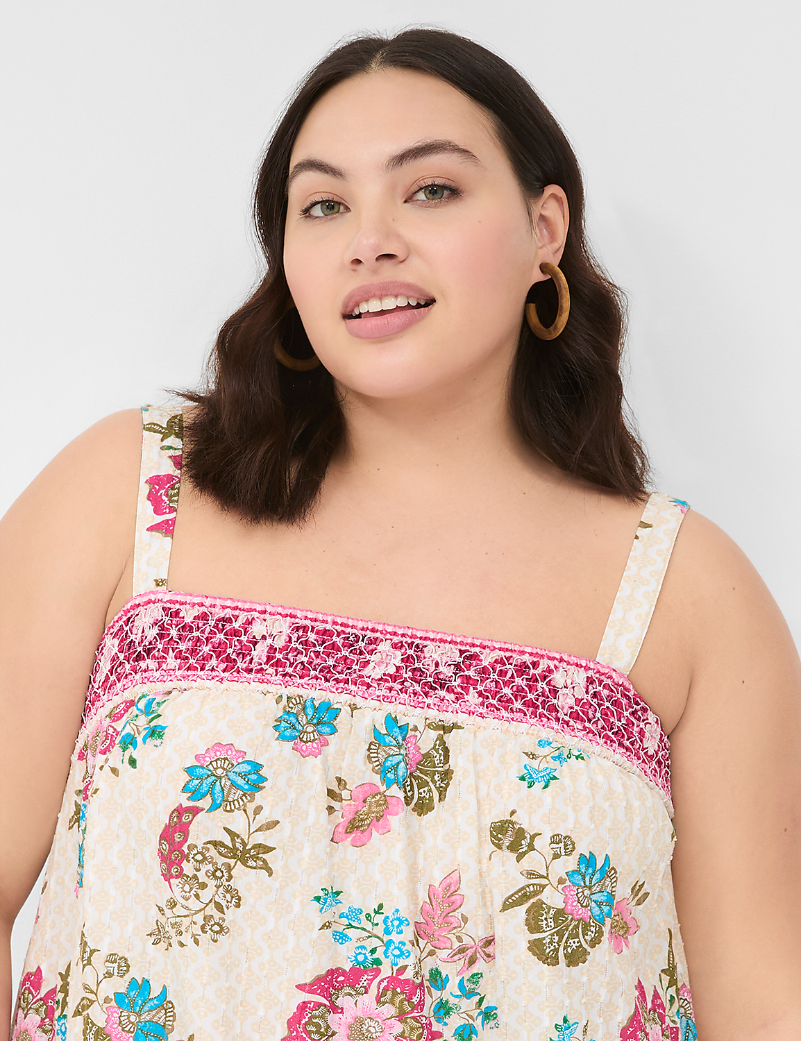 Smocked Square-Neck Maxi Dress Product Image 3