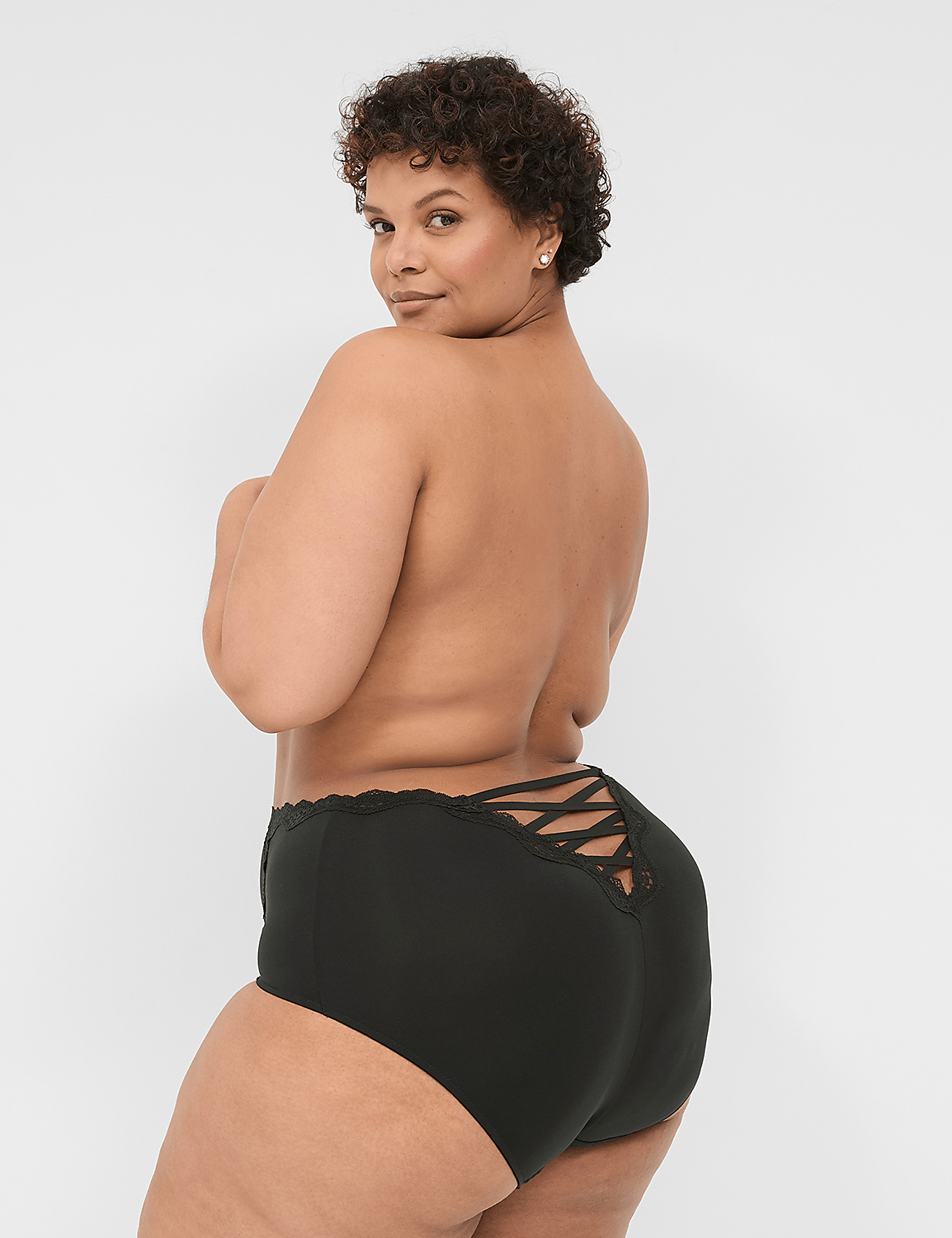 Strappy-Back Full Brief Panty Product Image 3