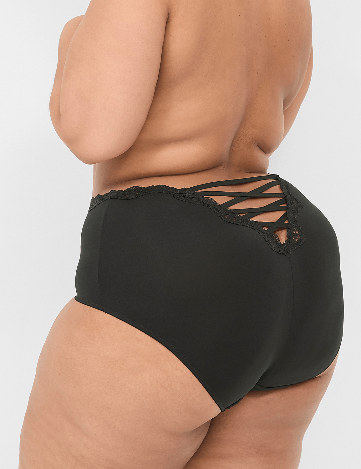 Strappy-Back Full Brief Panty Product Image 2