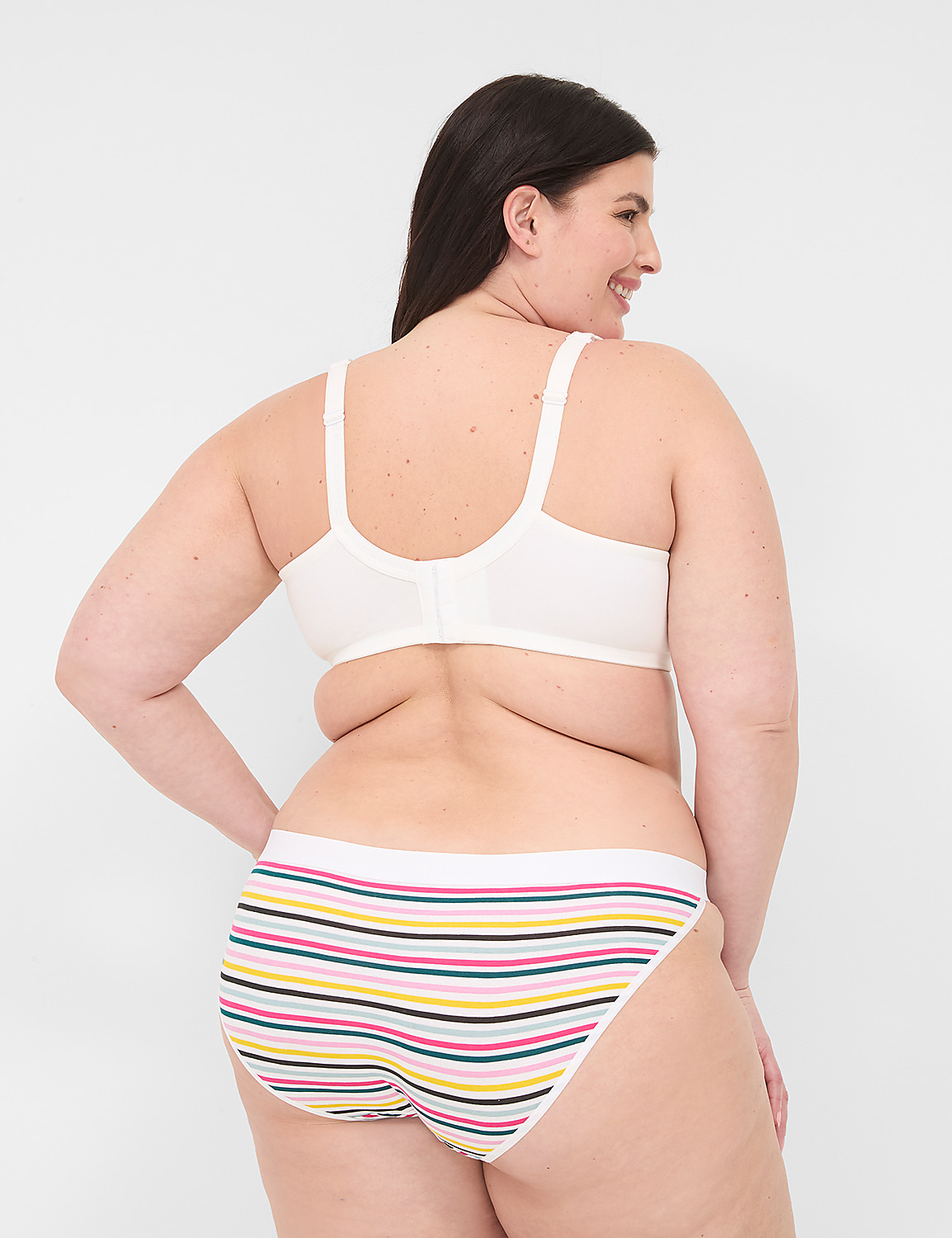 Cotton String Bikini Panty With Wide Waistband Product Image 2