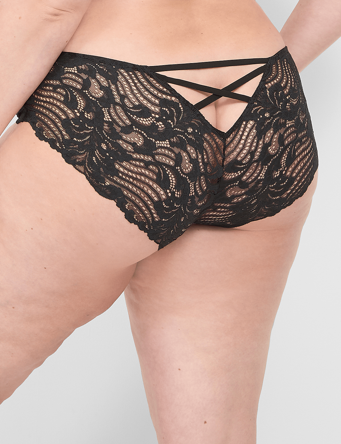Lace-Back Cheeky Panty Product Image 2