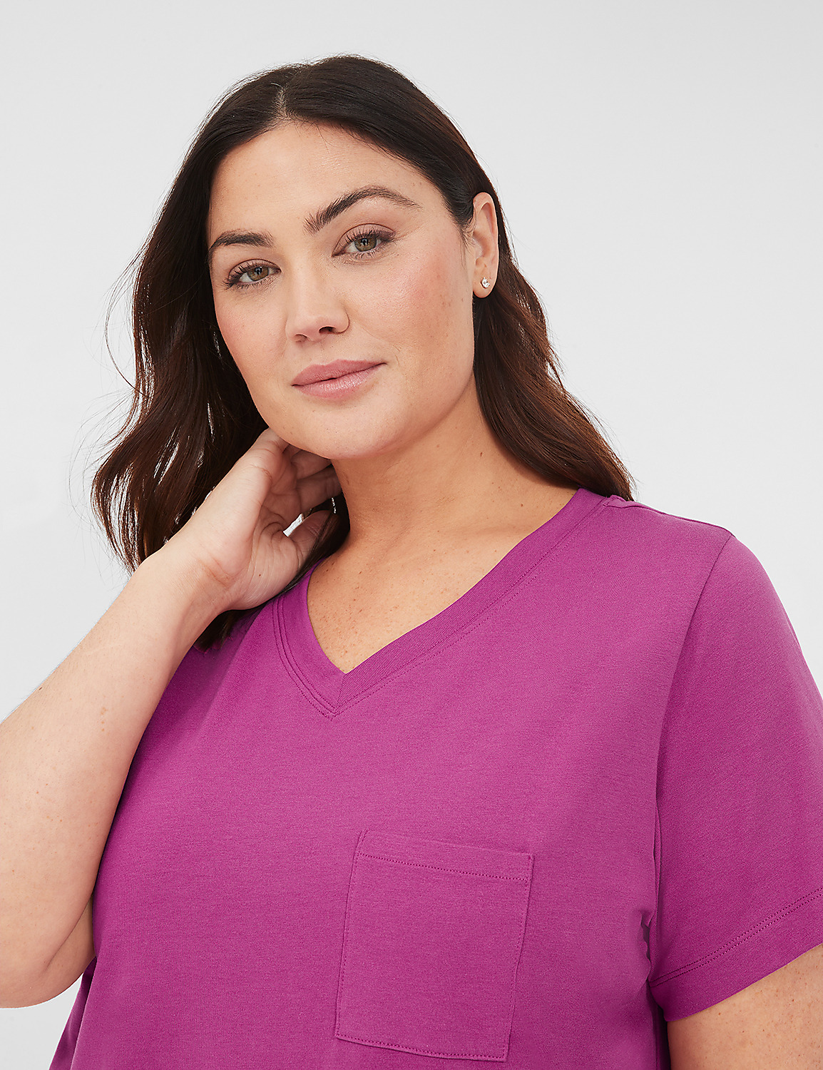 Comfy Cotton Pocket Tee & Bike Short PJ Set | LaneBryant