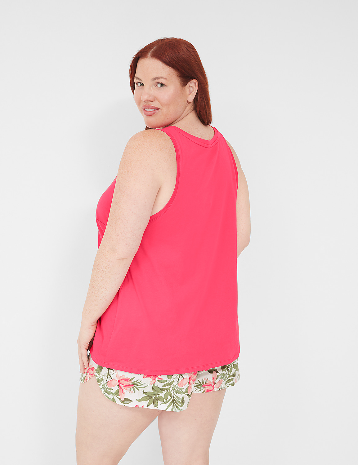 Comfy Cotton Tank & Short PJ Set Product Image 2