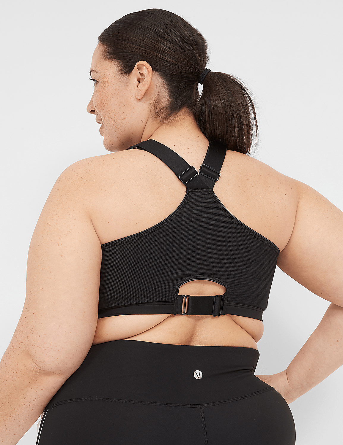 Max Support Comfort Zip Front Sport | LaneBryant