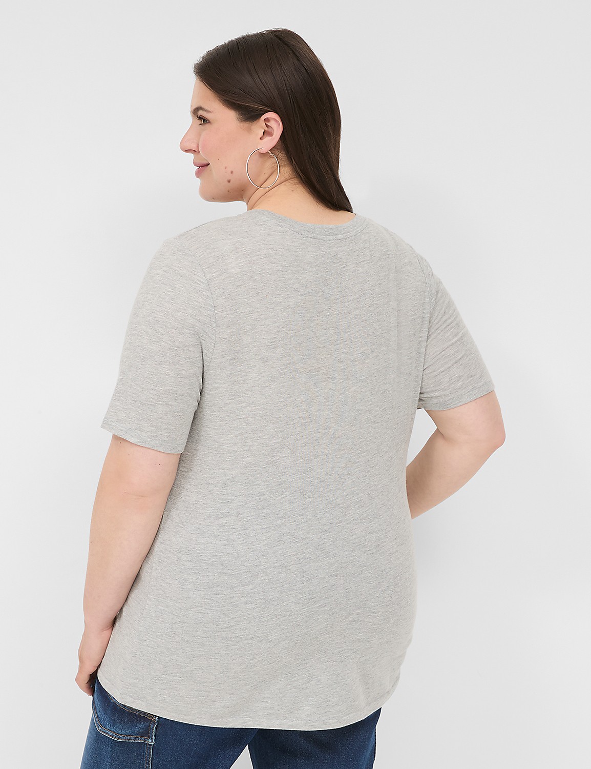 Perfect Sleeve V-Neck Tee Product Image 2