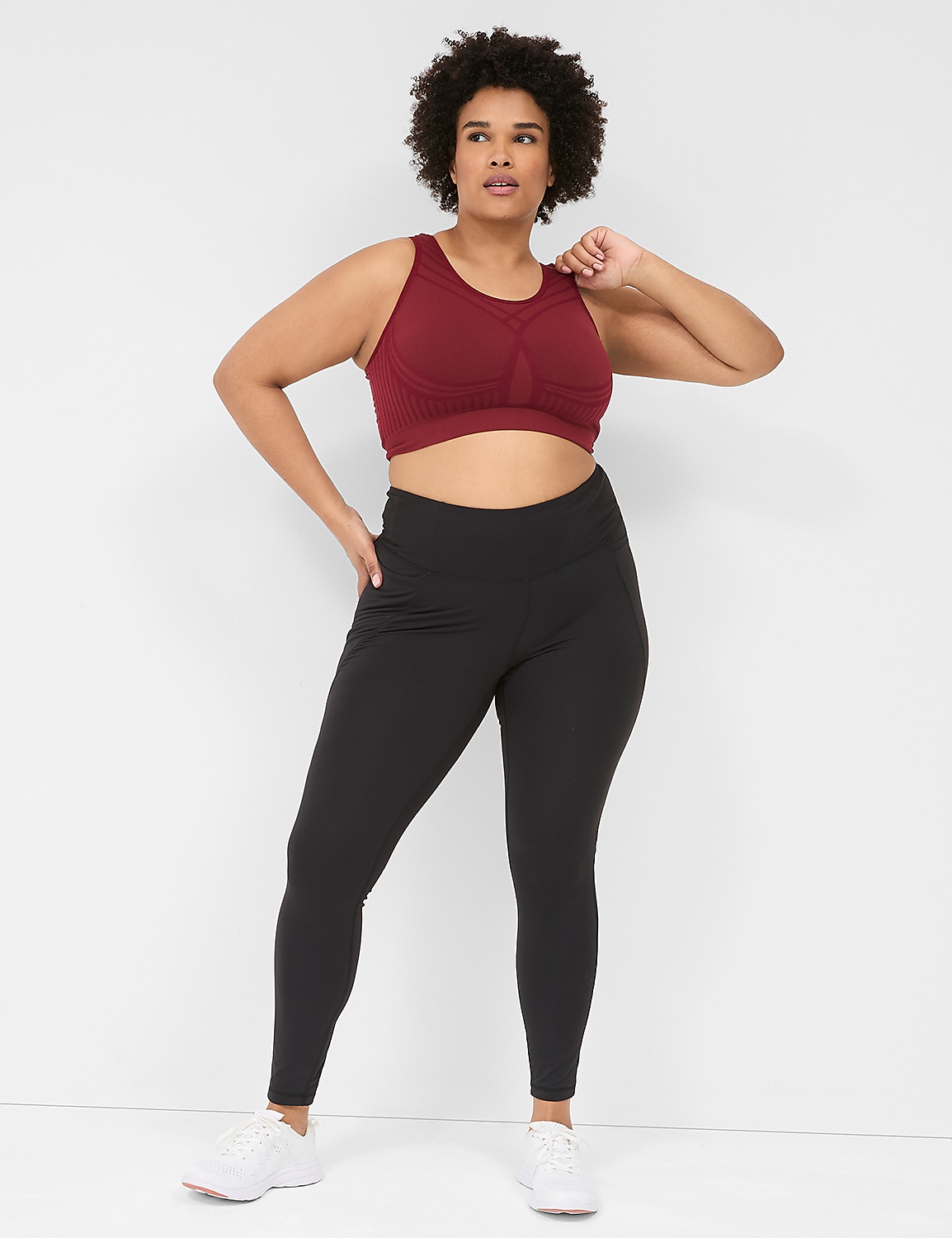 LIVI Wireless Medium-Impact Seamless Sports Bra Product Image 3