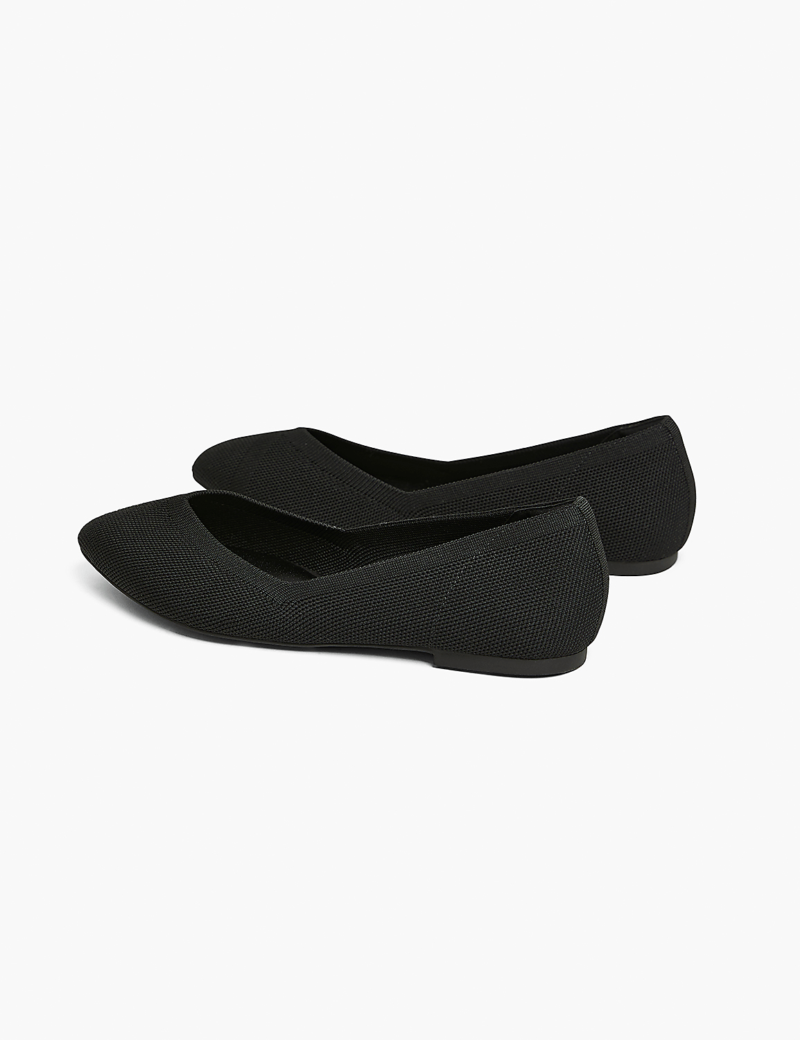 Dream Cloud Pointed Toe Knit Ballet Flat Product Image 2