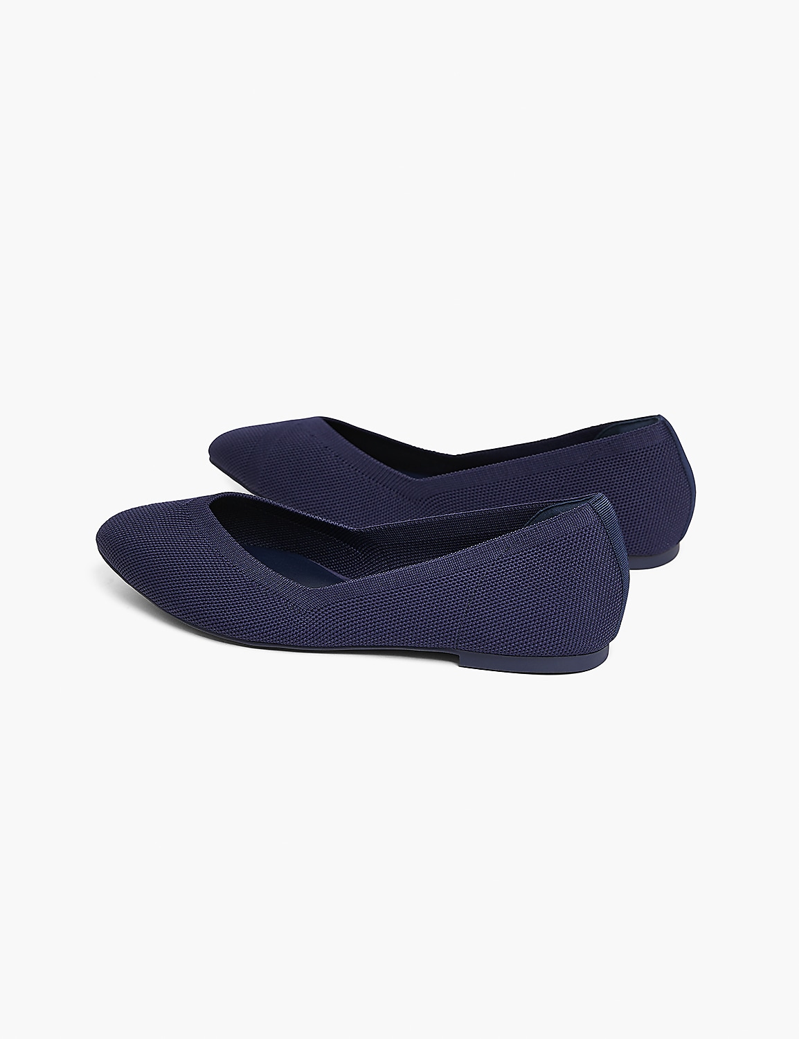 Dream Cloud Pointed Toe Knit Ballet Flat Product Image 2