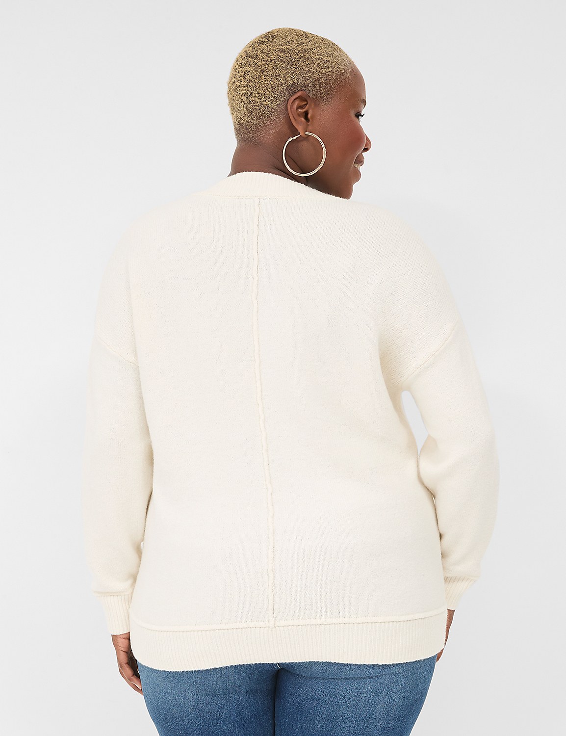 V-Neck Sweater Product Image 2