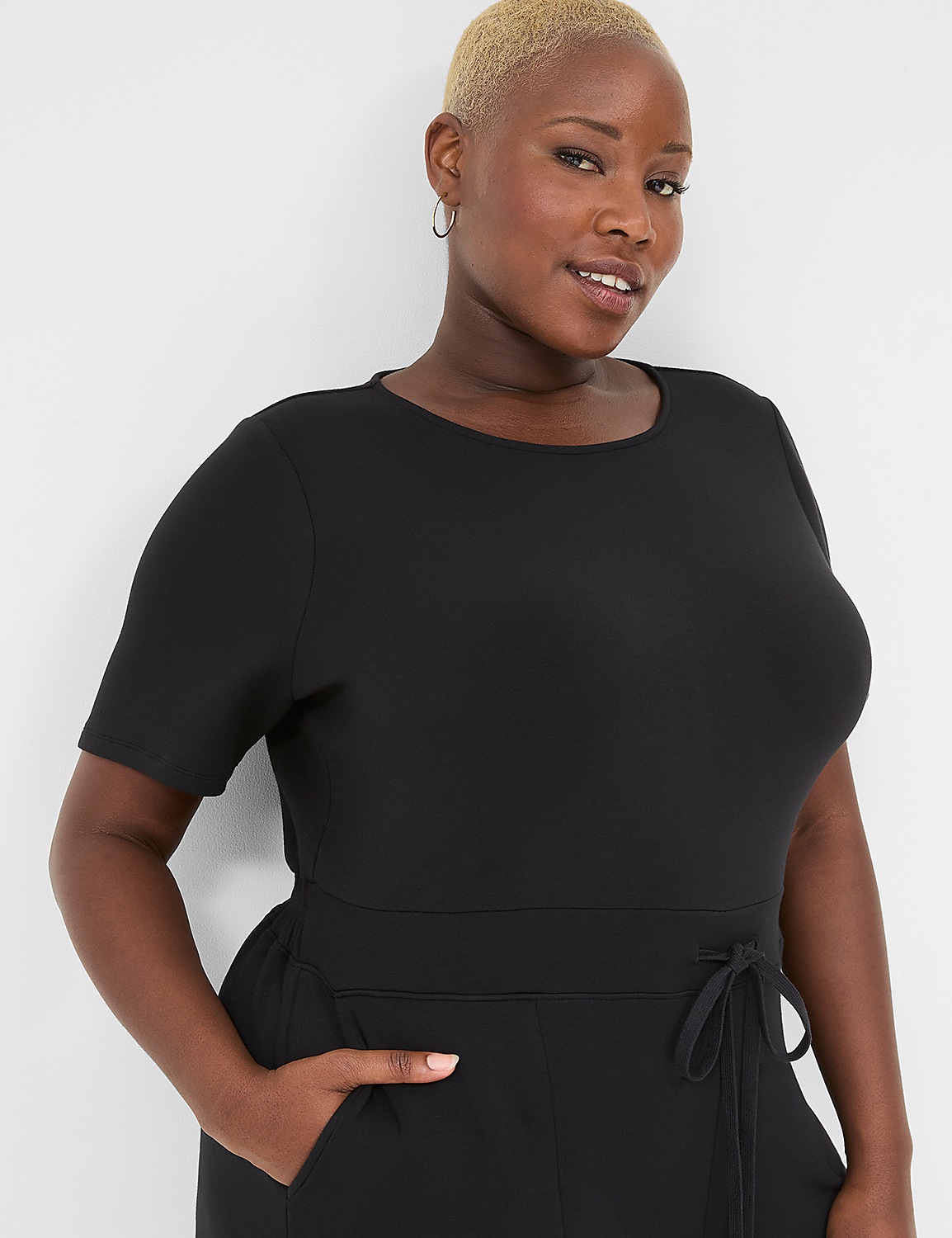 Journey Perfect Sleeve Wide Leg Jumpsuit Product Image 3