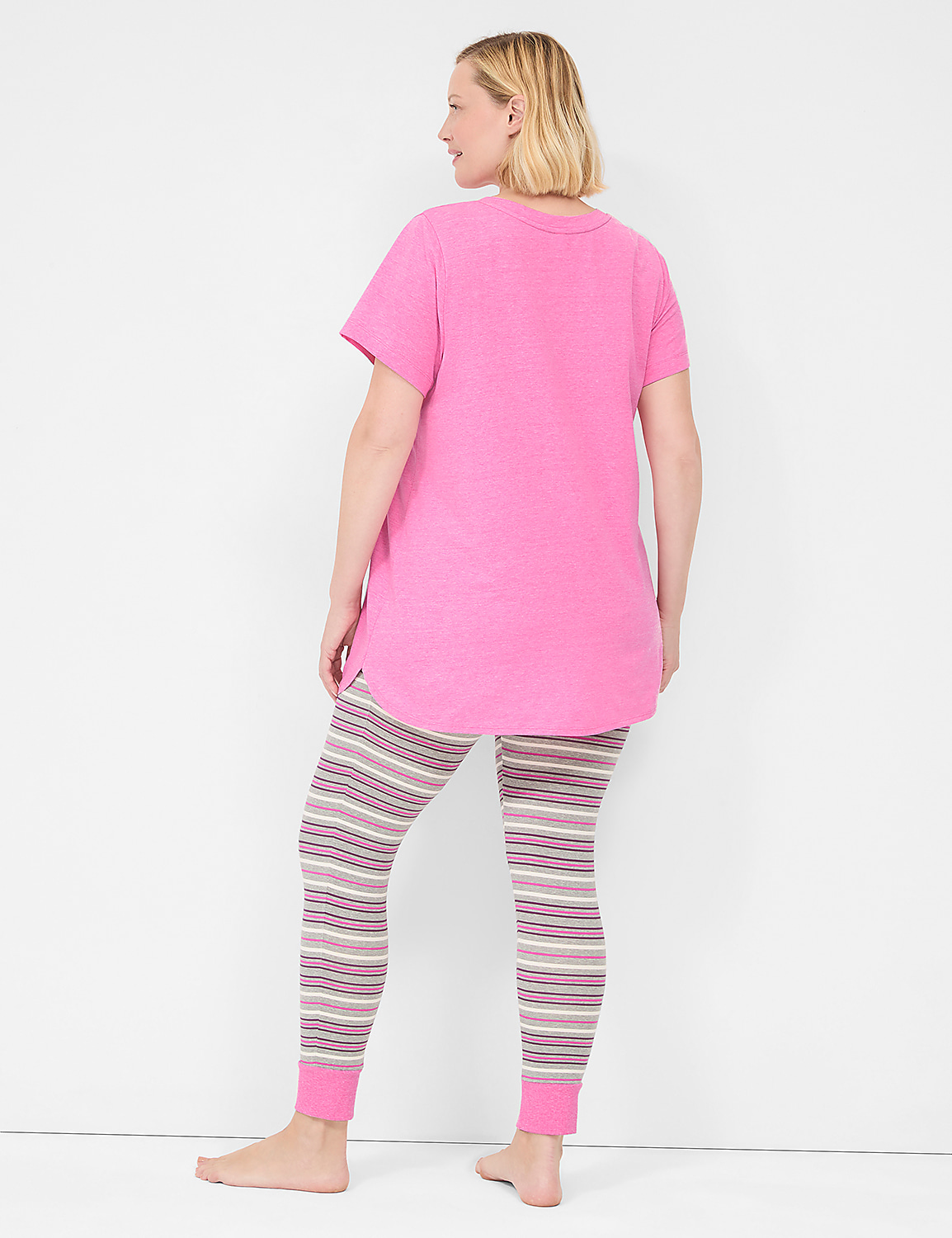 Comfy Cotton Tee & Legging PJ Set Product Image 2