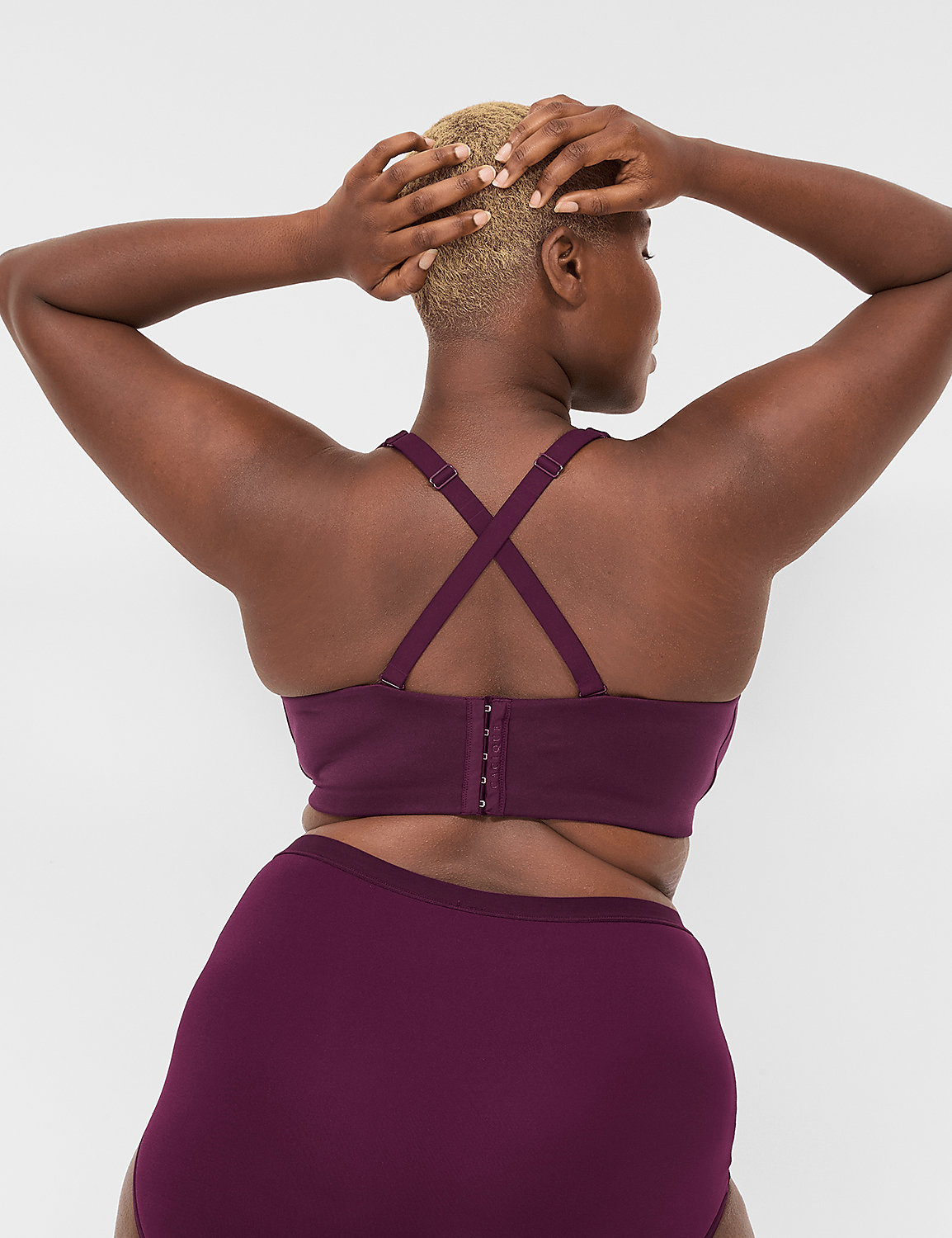 No-Wire Bra with Lace Product Image 2