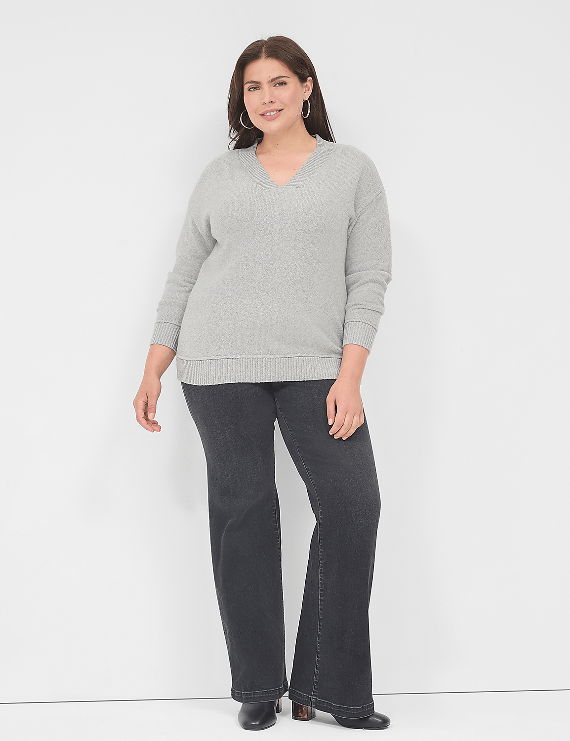 V-Neck Sweater Product Image 3