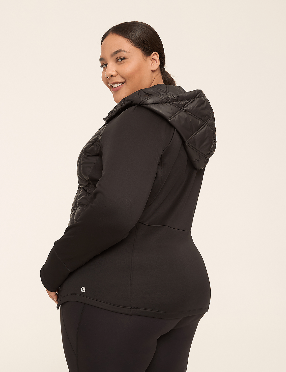 LIVI Quilted Hooded Performance Jacket Product Image 2