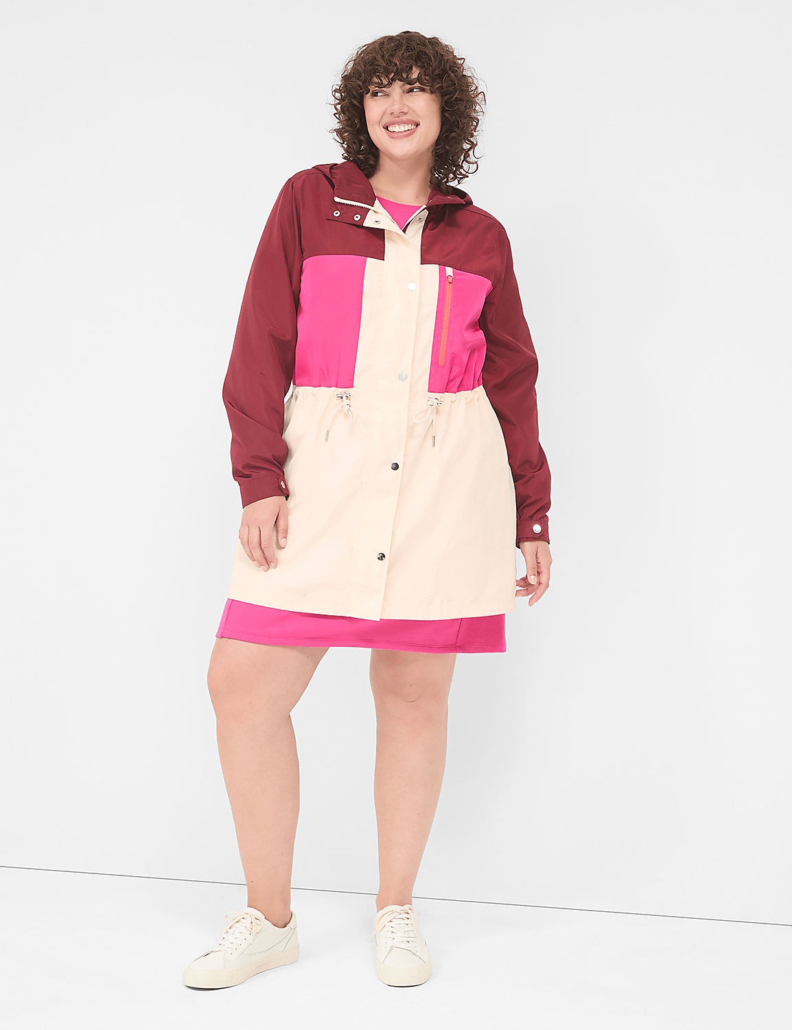 LIVI Full-Zip Water-Resistant Anorak Jacket Product Image 4