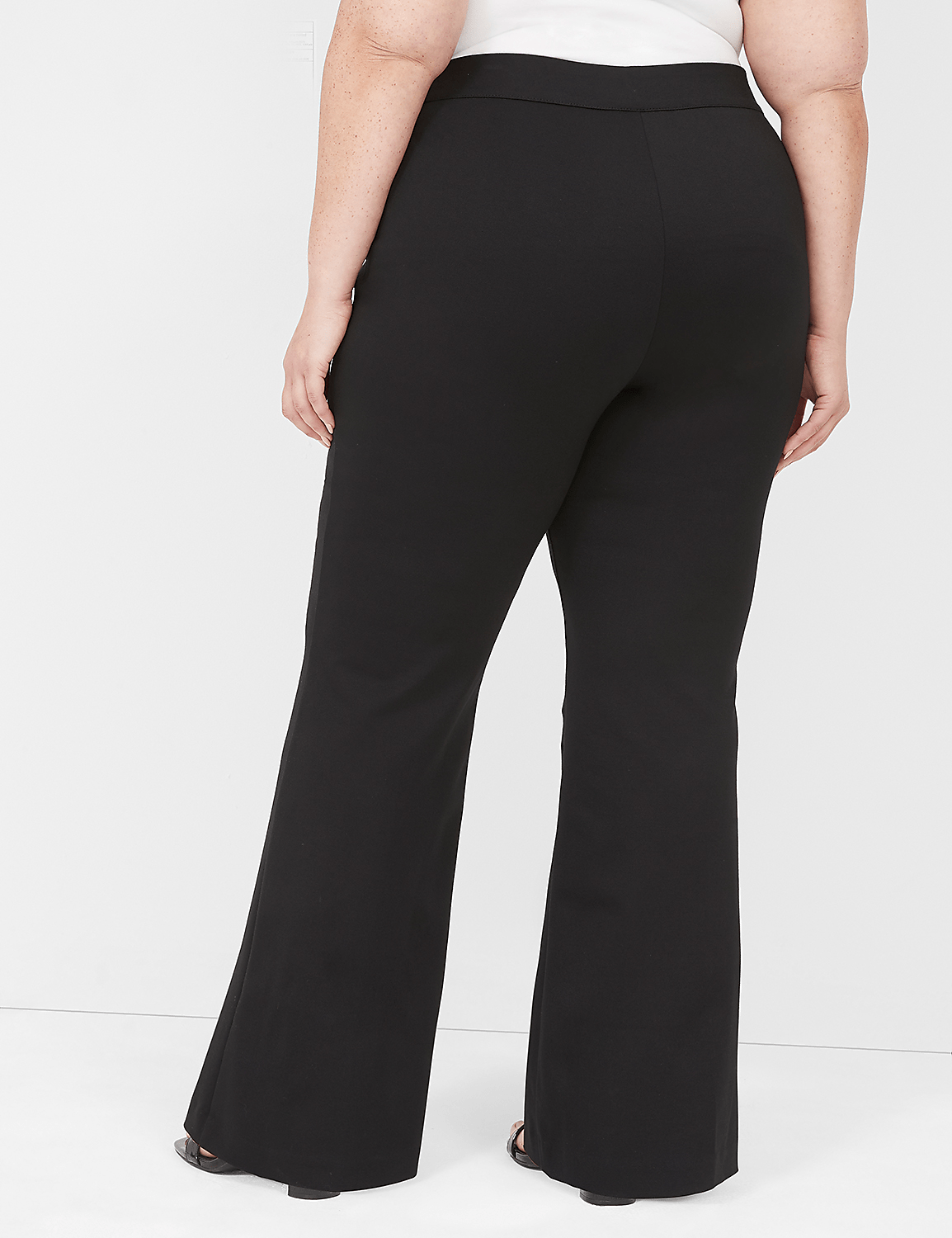 Ponte Pull-On High-Rise Flare Pant Product Image 2